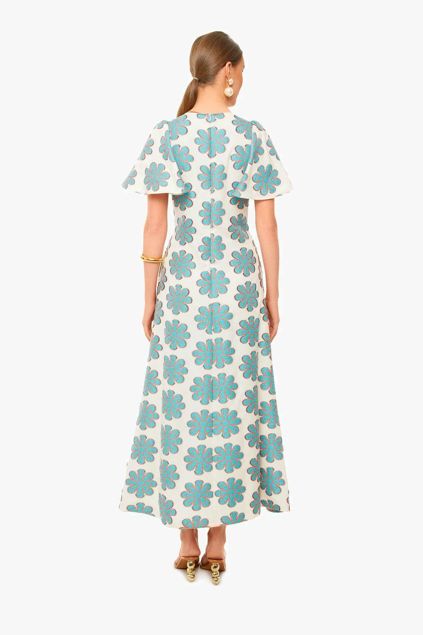 Daisy Turquoise Proper Dress - Image 4