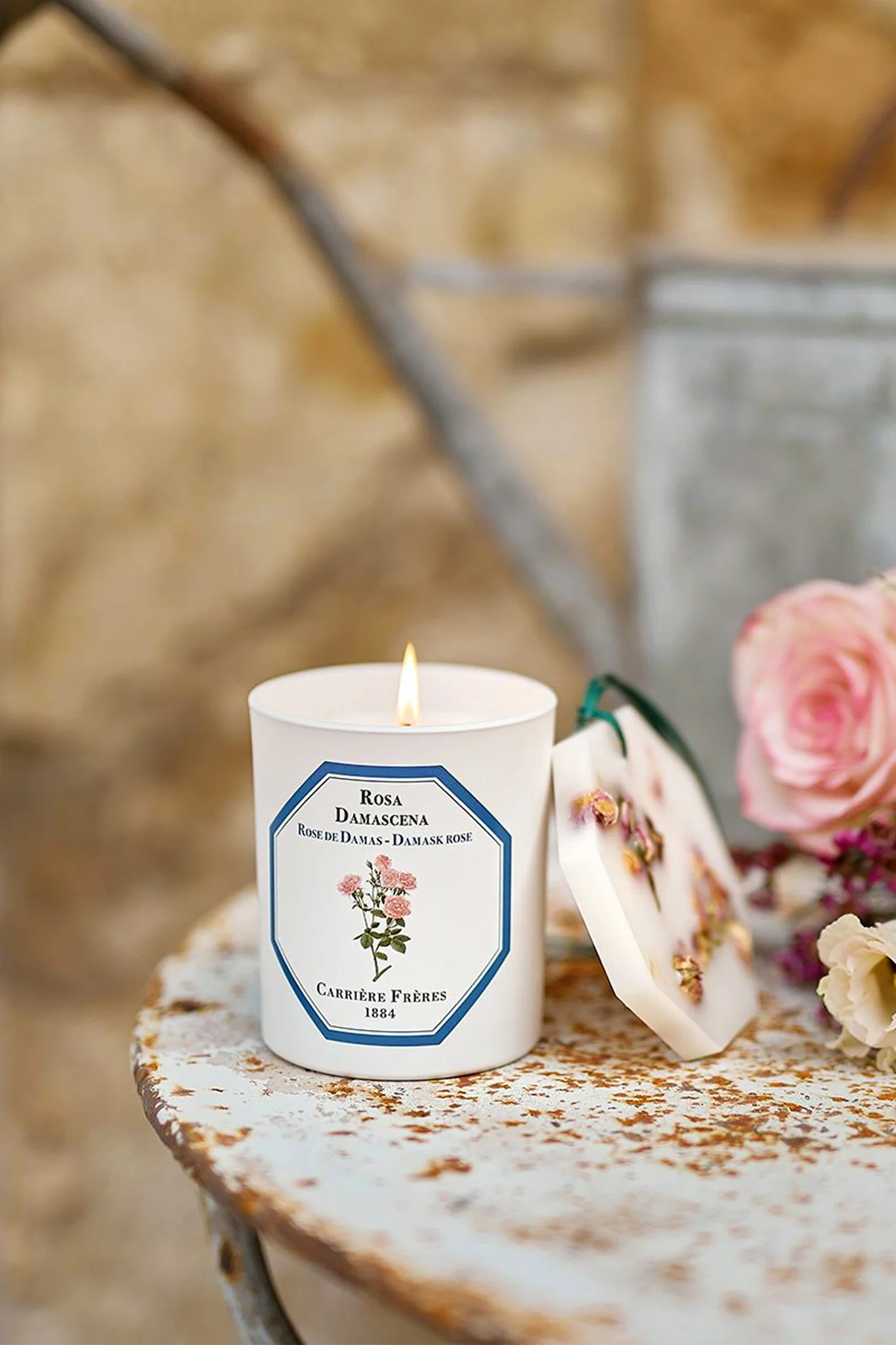 Damask Rose Candle - Image 2