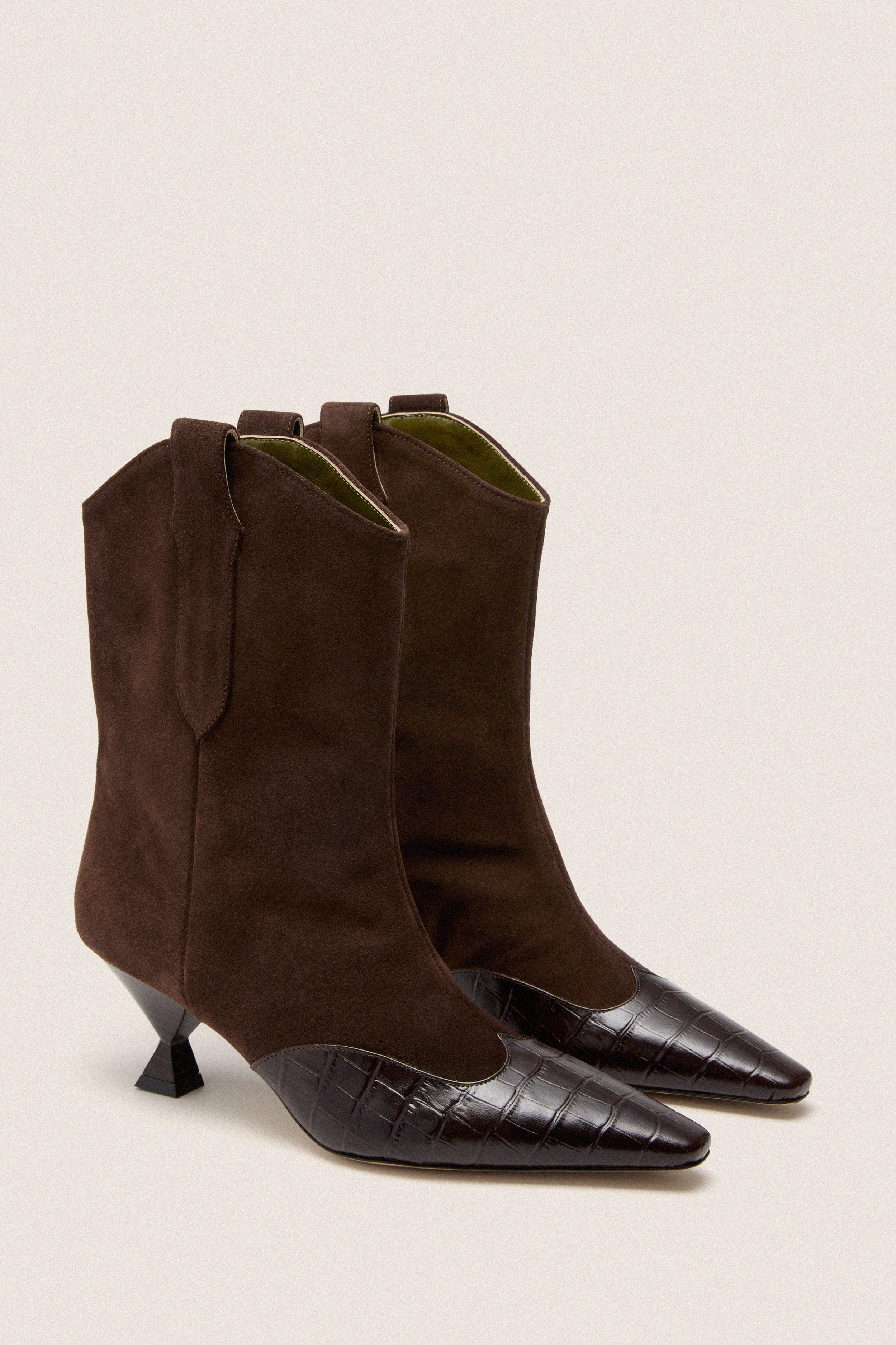 Dark Brown Nila Boots - Image 4