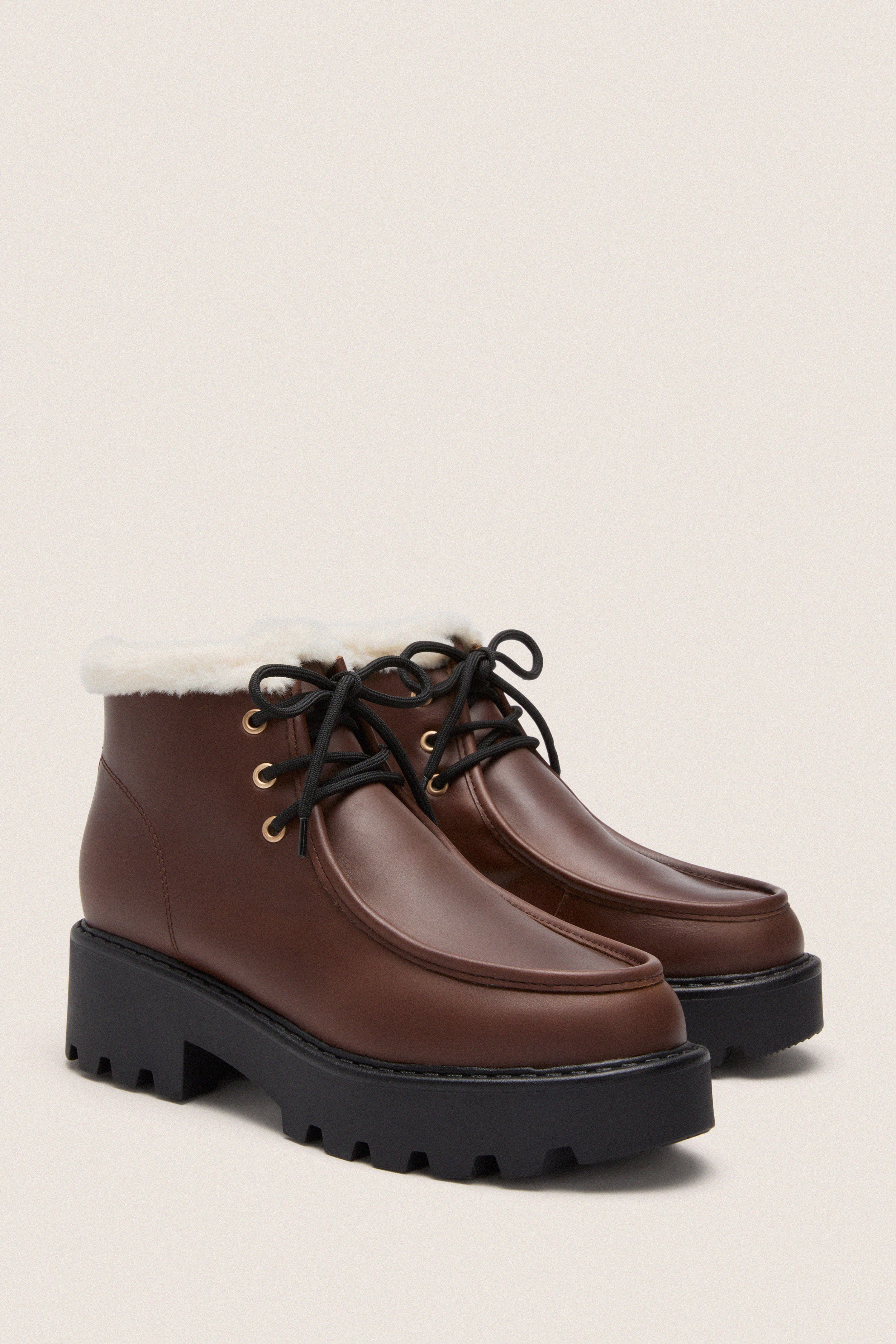Dark Brown Percy Boots - Image 4