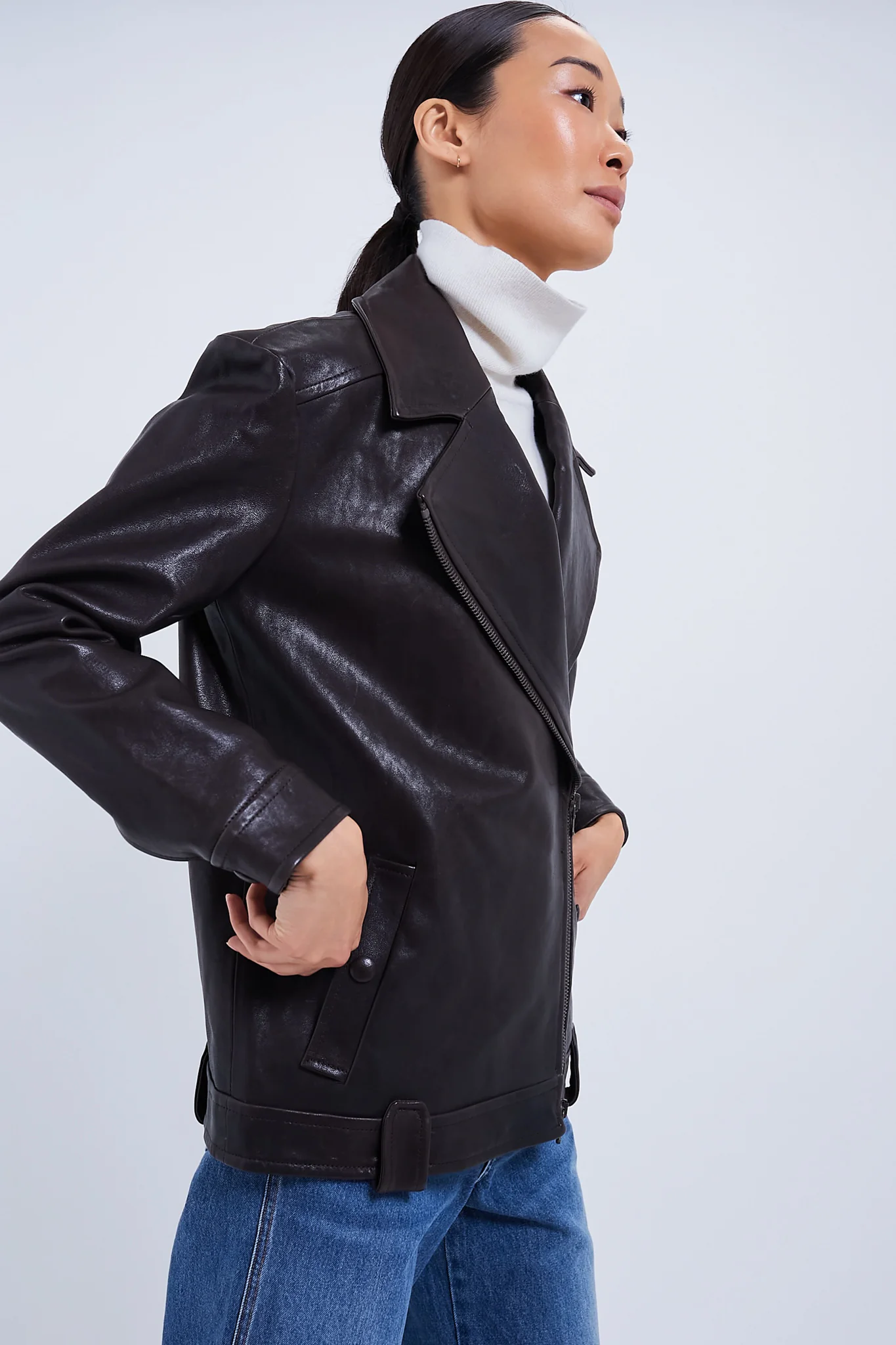 Dark Chocolate Thandie Dickey Coat - Image 3