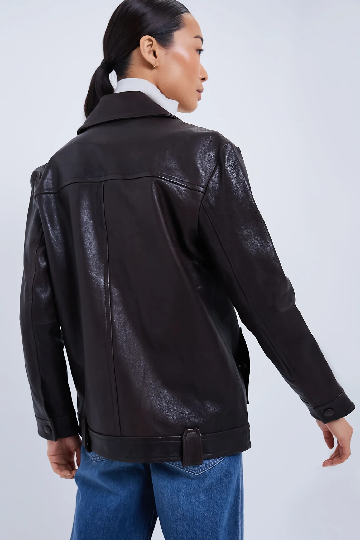 Dark Chocolate Thandie Dickey Coat - Image 4