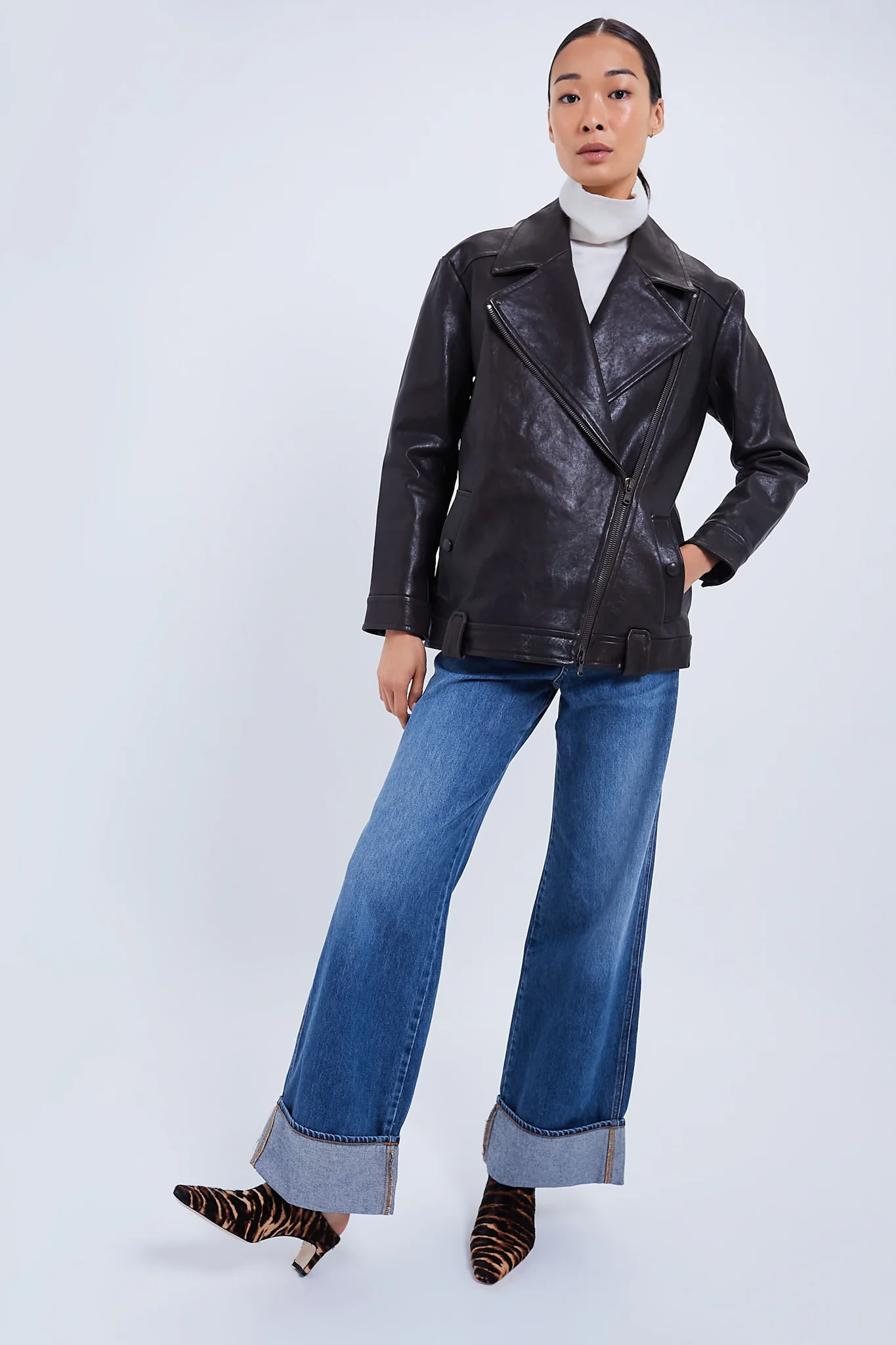 Dark Chocolate Thandie Dickey Coat - Image 5