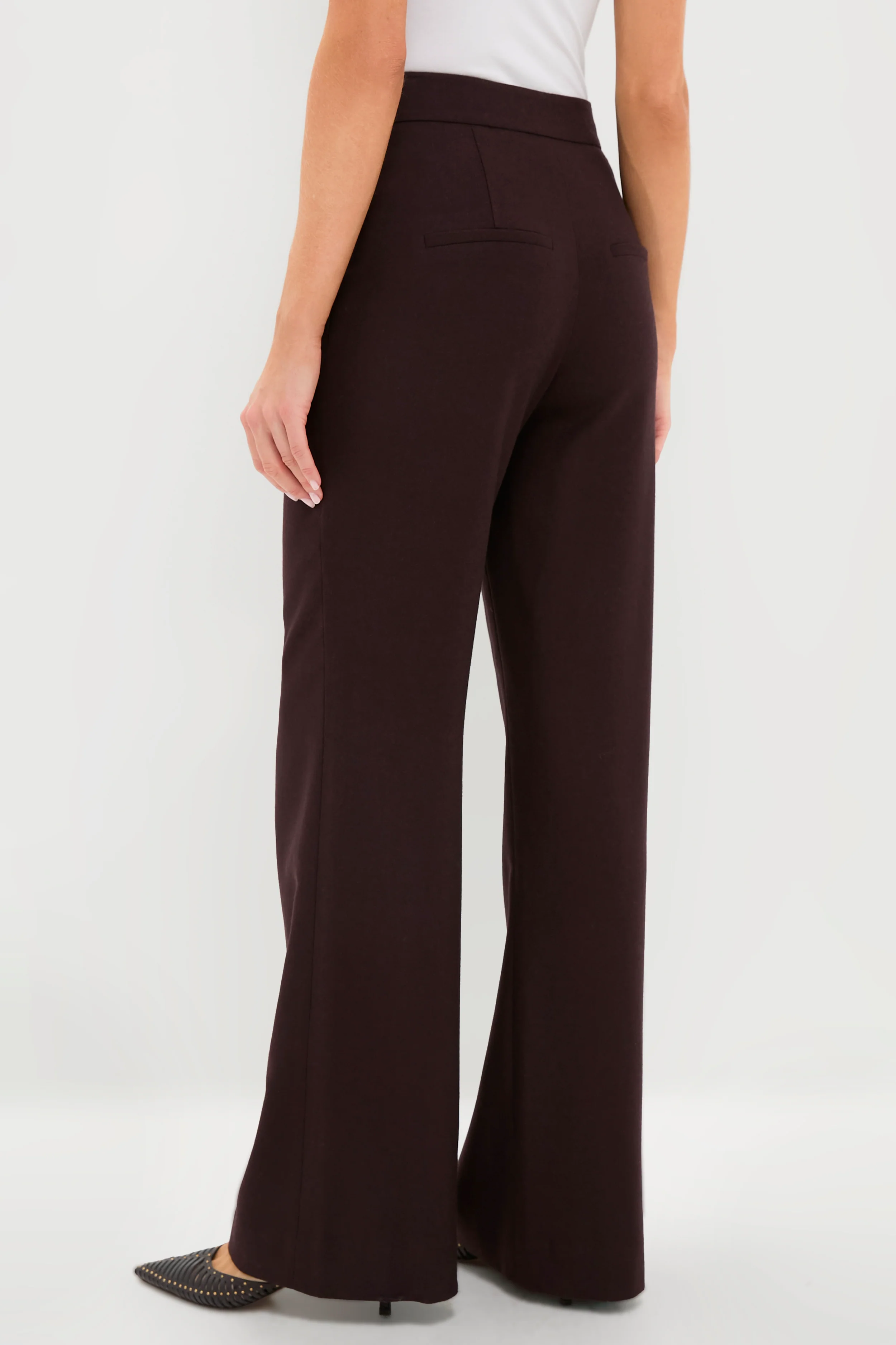 Dark Currant Melange Tonelli Pant - Image 4