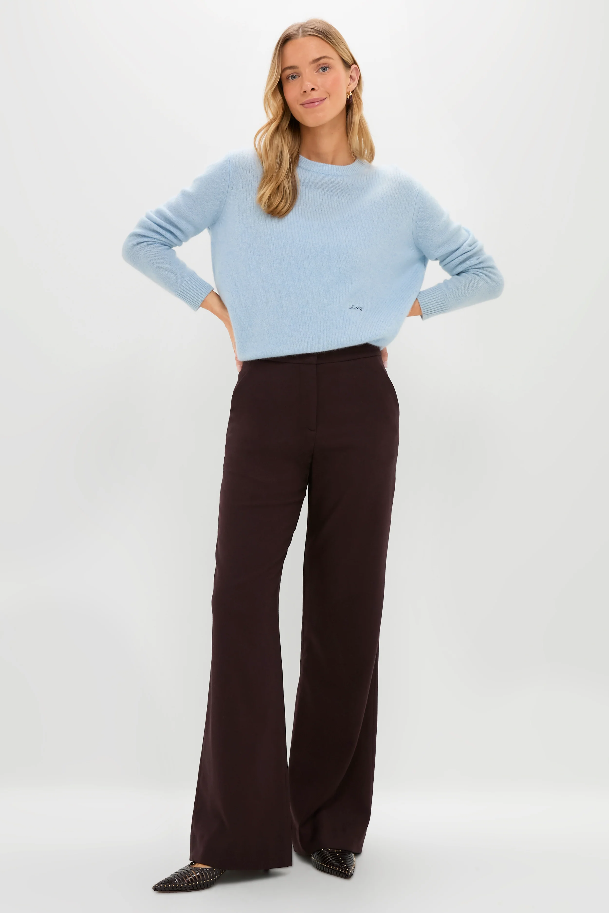 Dark Currant Melange Tonelli Pant - Image 6