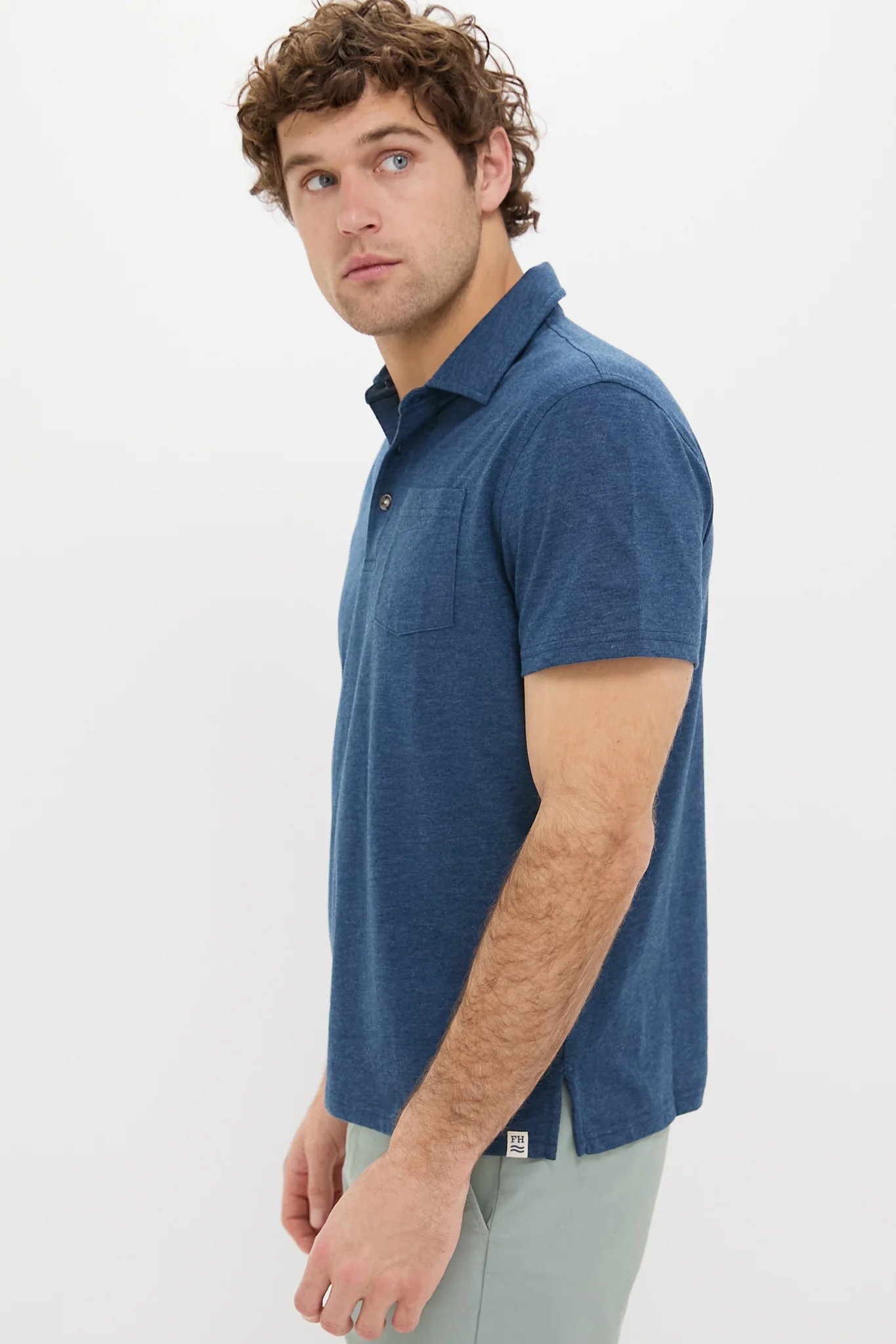 Dark Denim Atlantic Polo - Image 3
