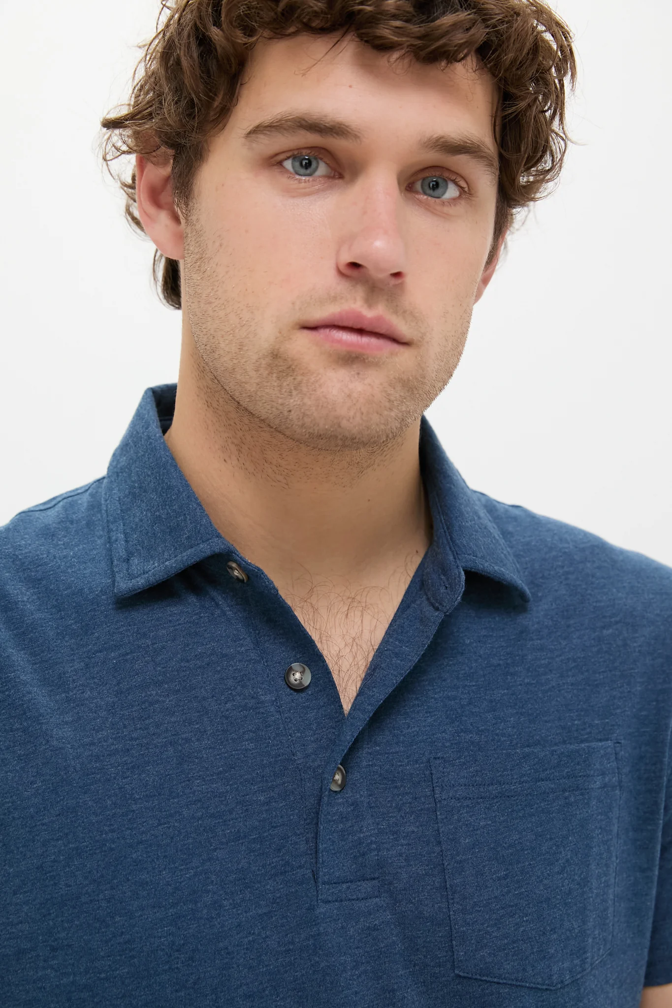 Dark Denim Atlantic Polo - Image 5
