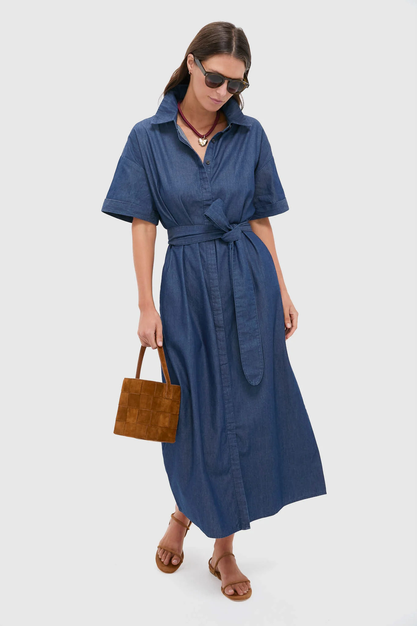 Dark Denim Zacara Dress - Image 2