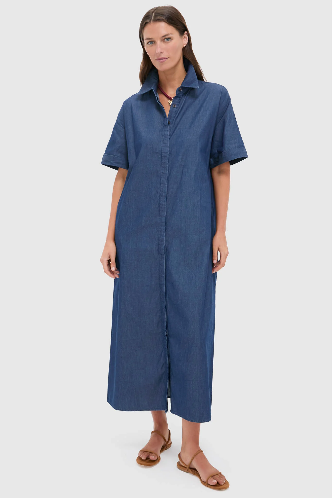 Dark Denim Zacara Dress - Image 7