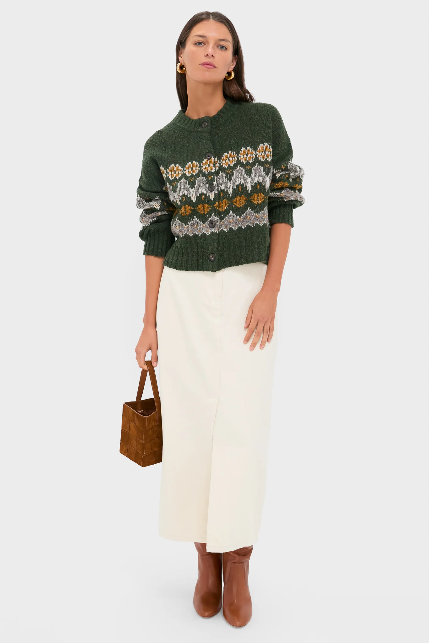 Dark Forest Fairisle Cammie Sweater - Image 2