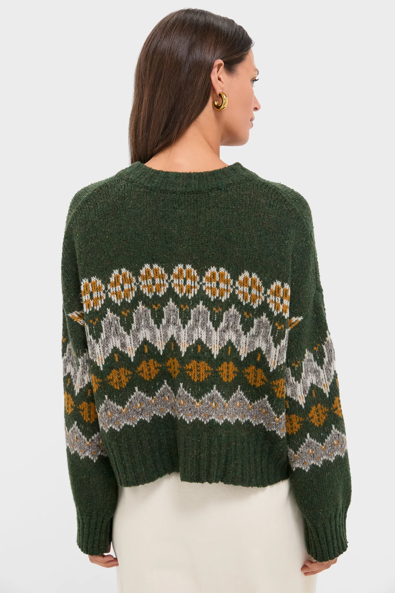 Dark Forest Fairisle Cammie Sweater - Image 4