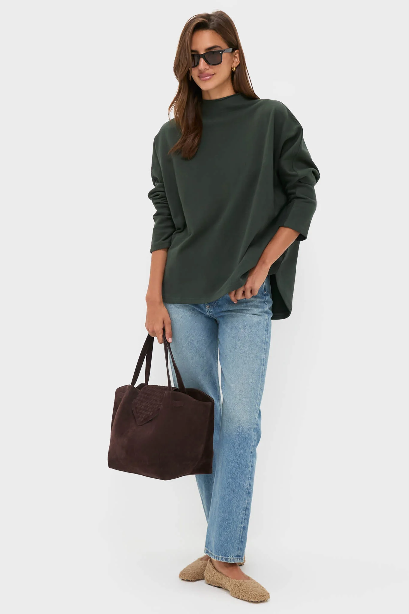 Dark Green Bowie Popover - Image 2
