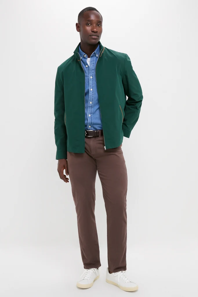 Dark Green Stanley Jacket - Image 2