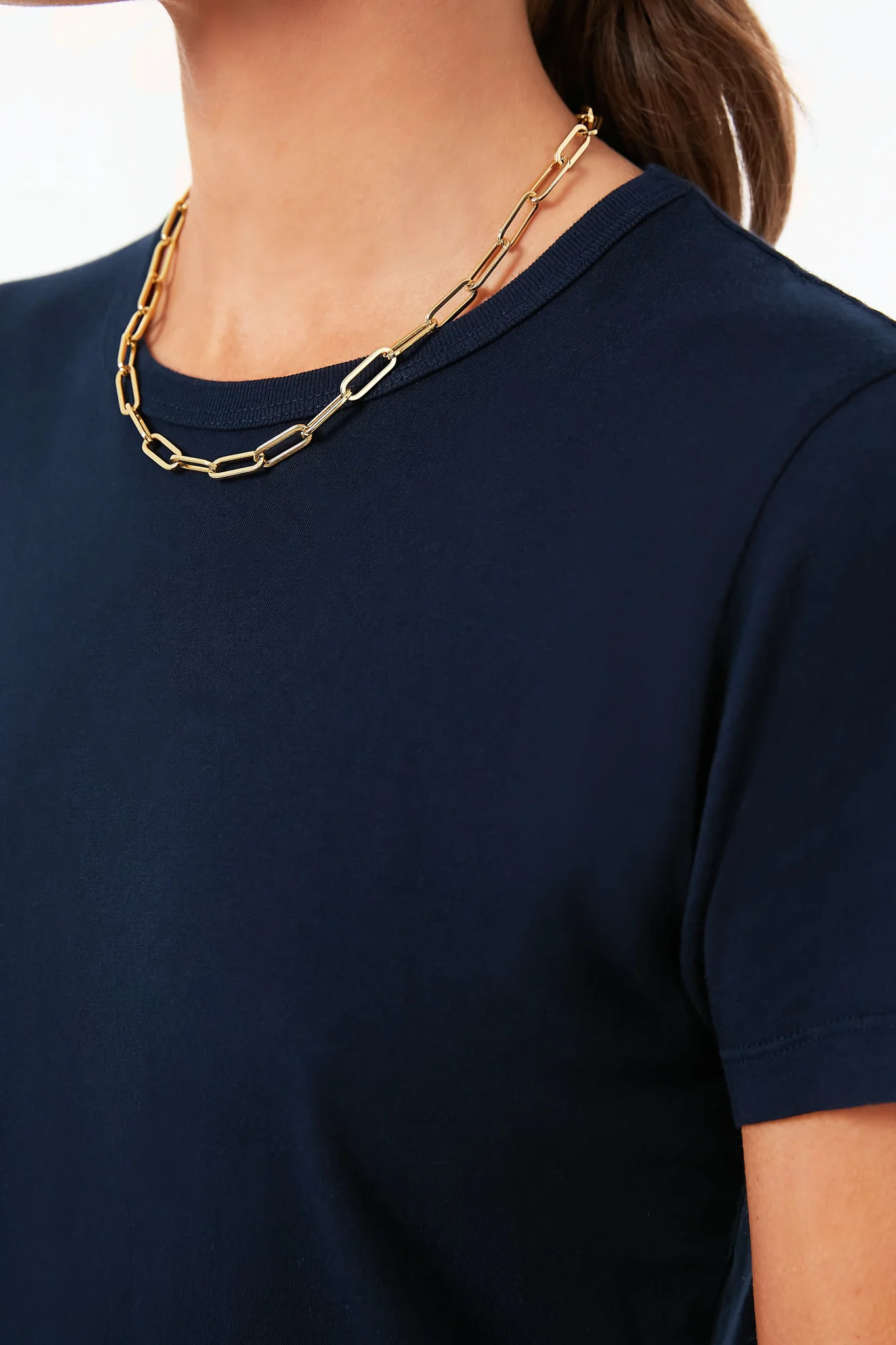 Dark Navy Frank Slim Tee - Image 5