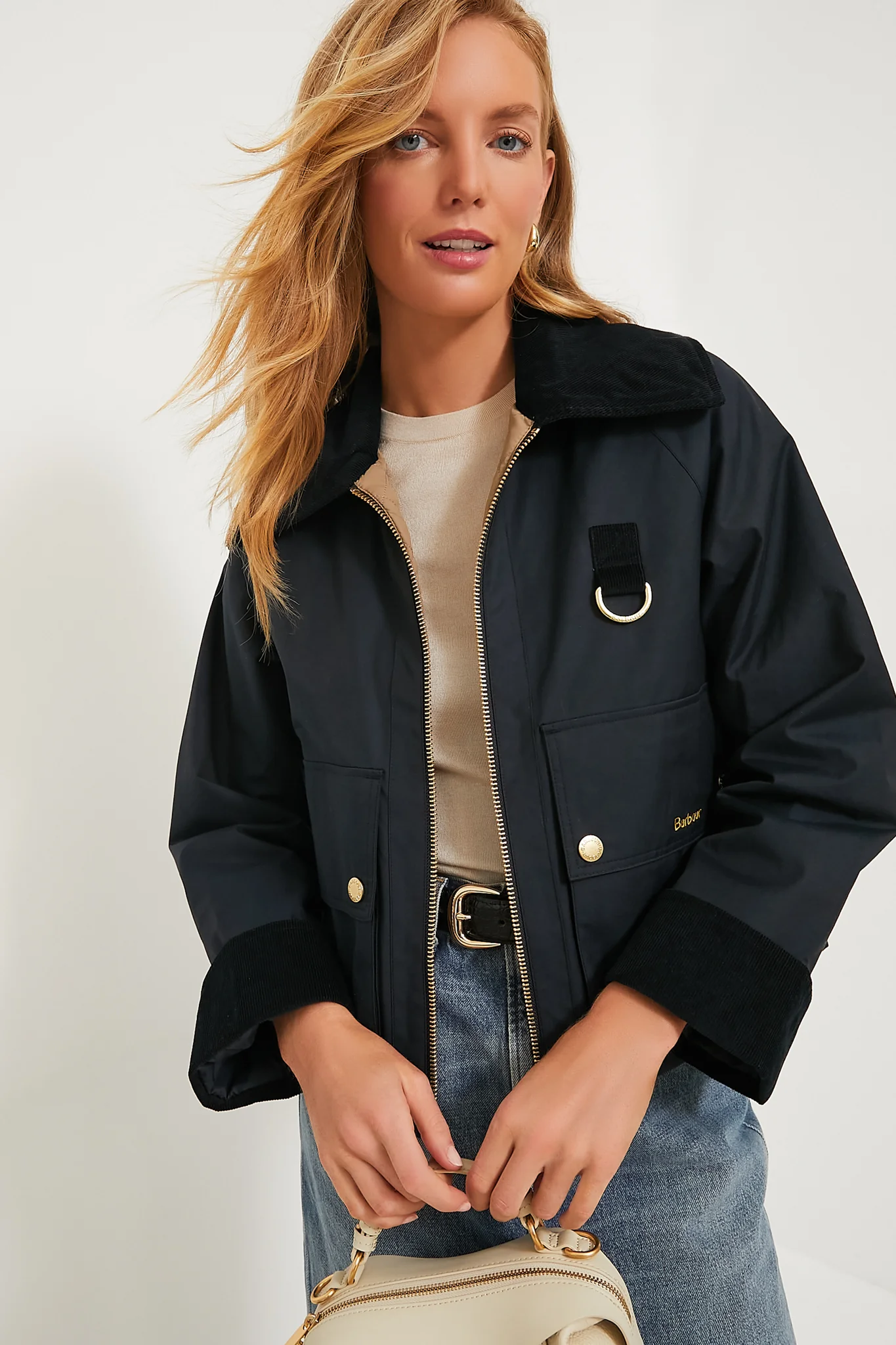 Dark Navy Nora Casual Jacket - Image 2