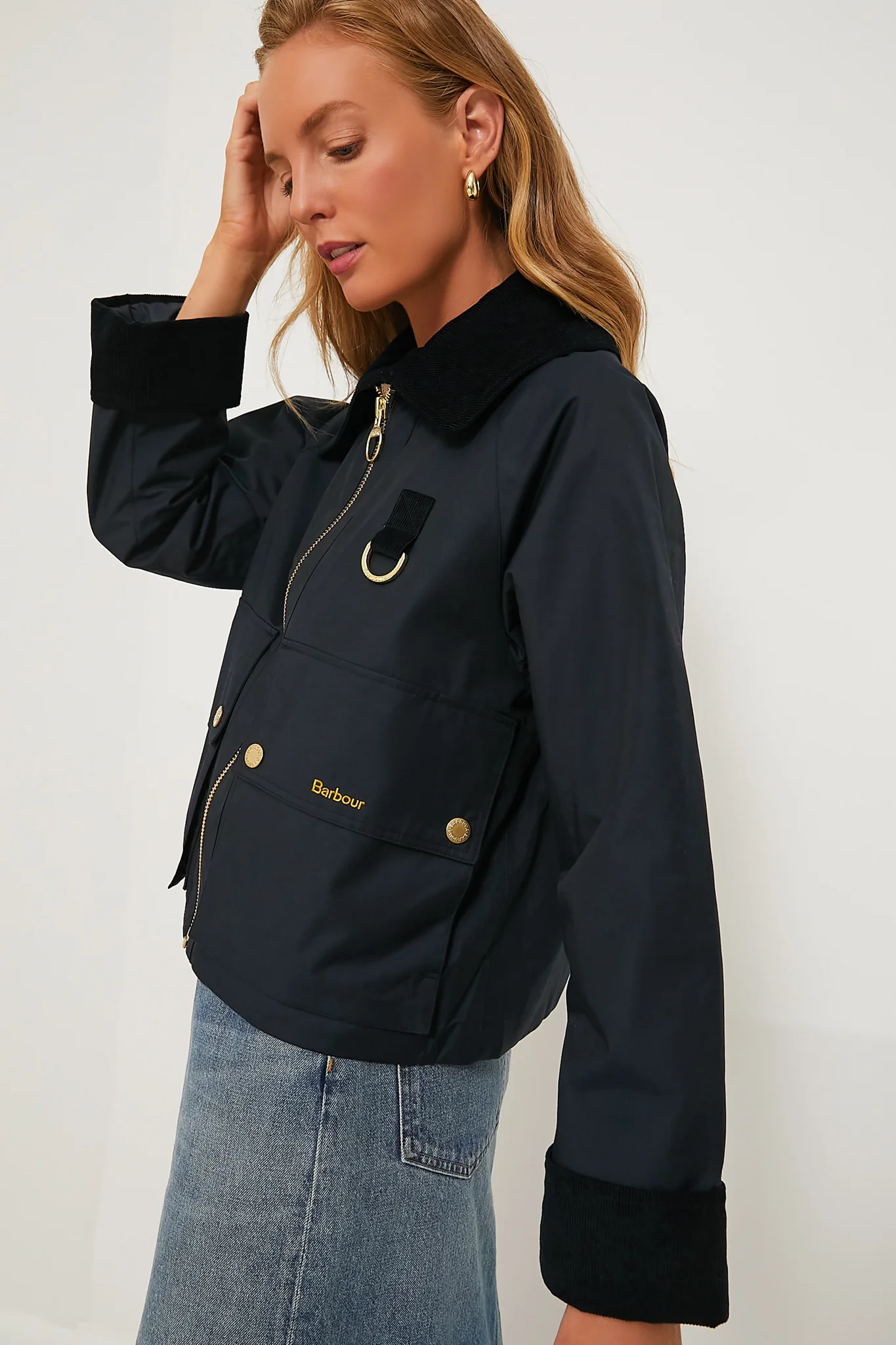 Dark Navy Nora Casual Jacket - Image 4