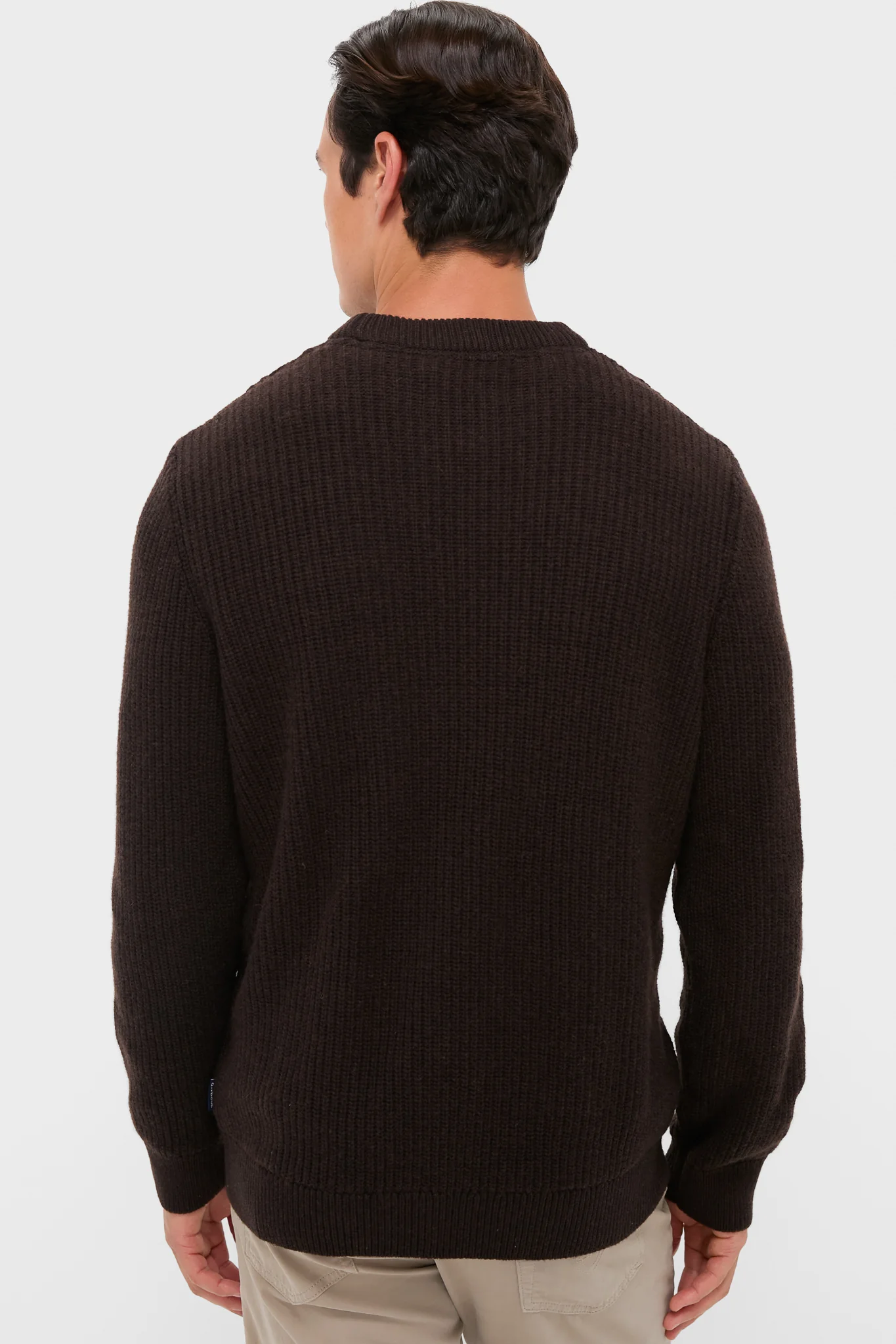 Dark Oak Cleveland Crew Neck Sweater - Image 4