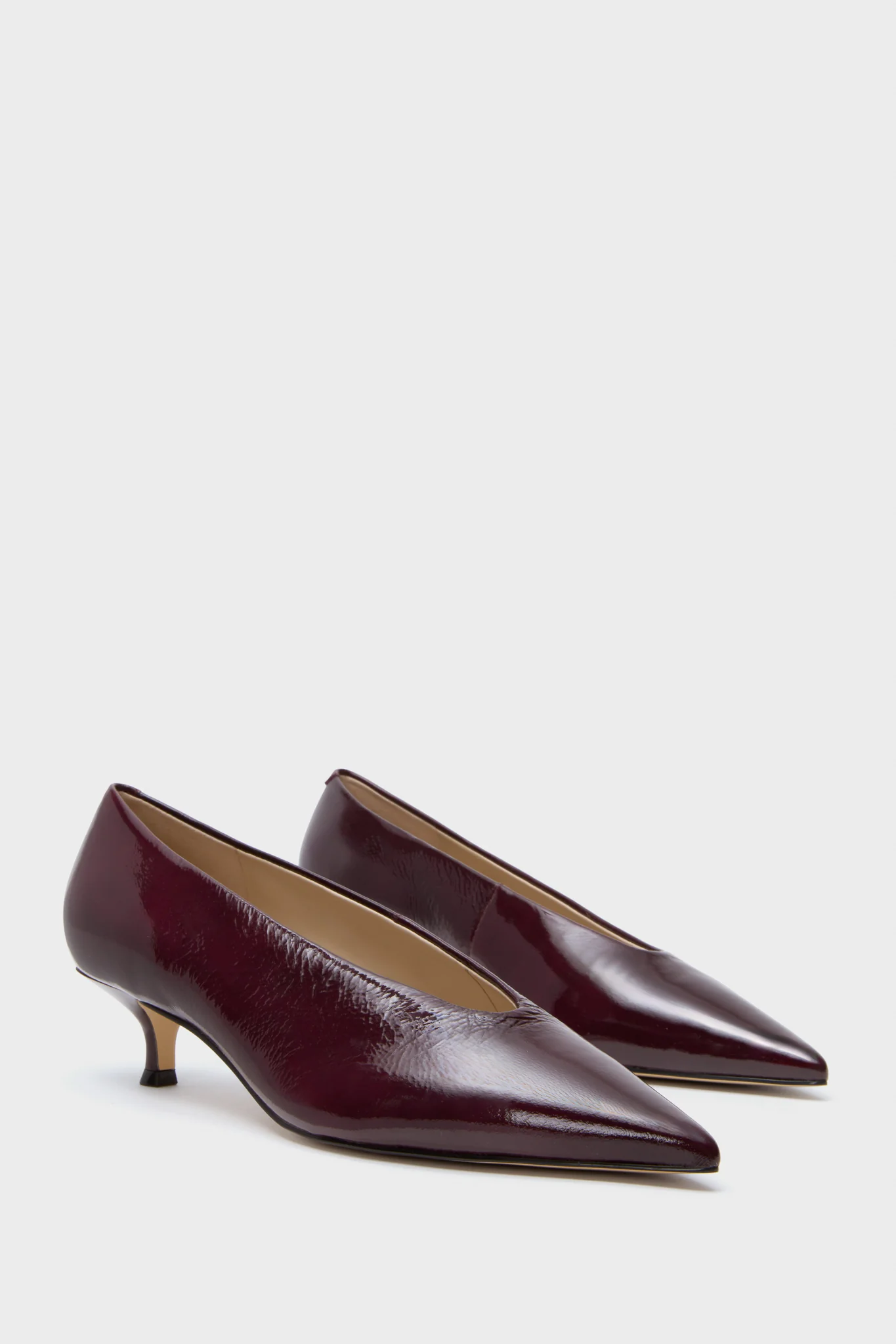 Dark Red Cecile Heels - Image 4
