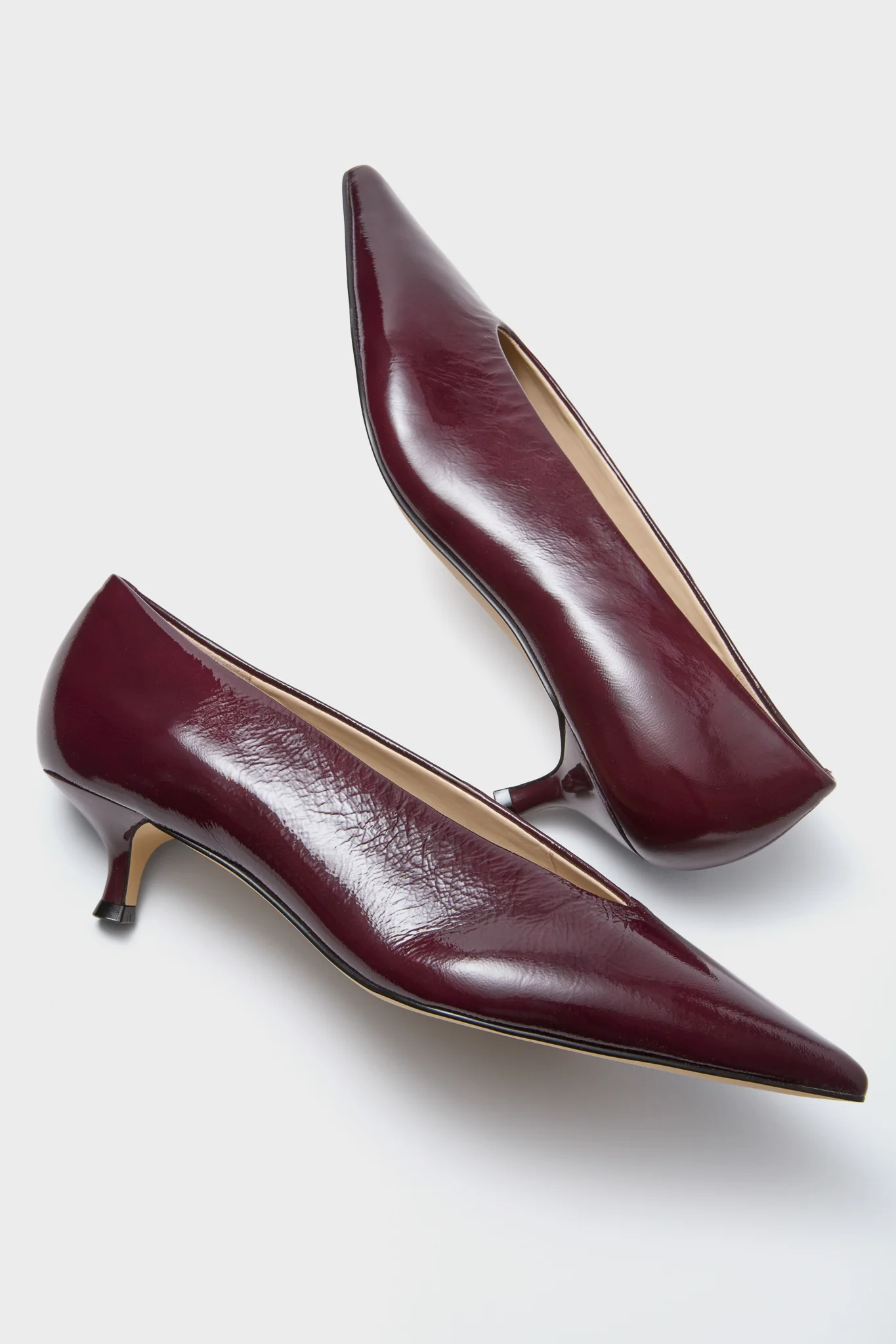 Dark Red Cecile Heels - Image 5