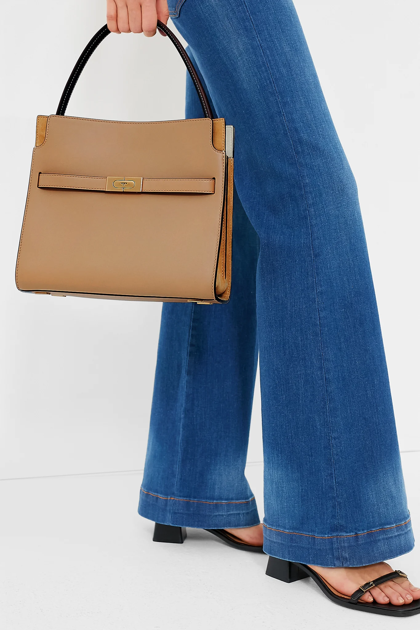 Dark Sand Lee Radziwill Small Double Bag - Image 2