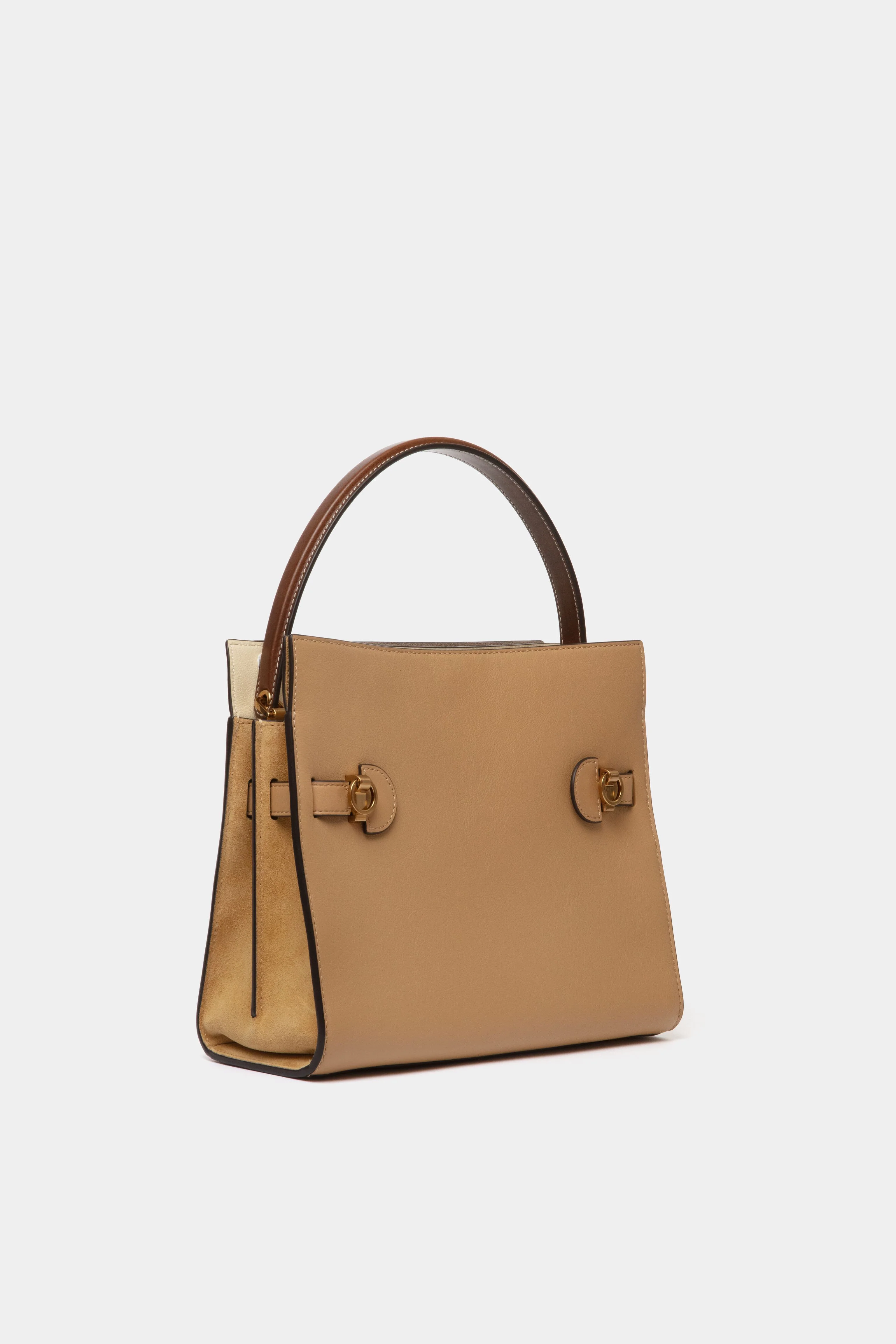 Dark Sand Lee Radziwill Small Double Bag - Image 5