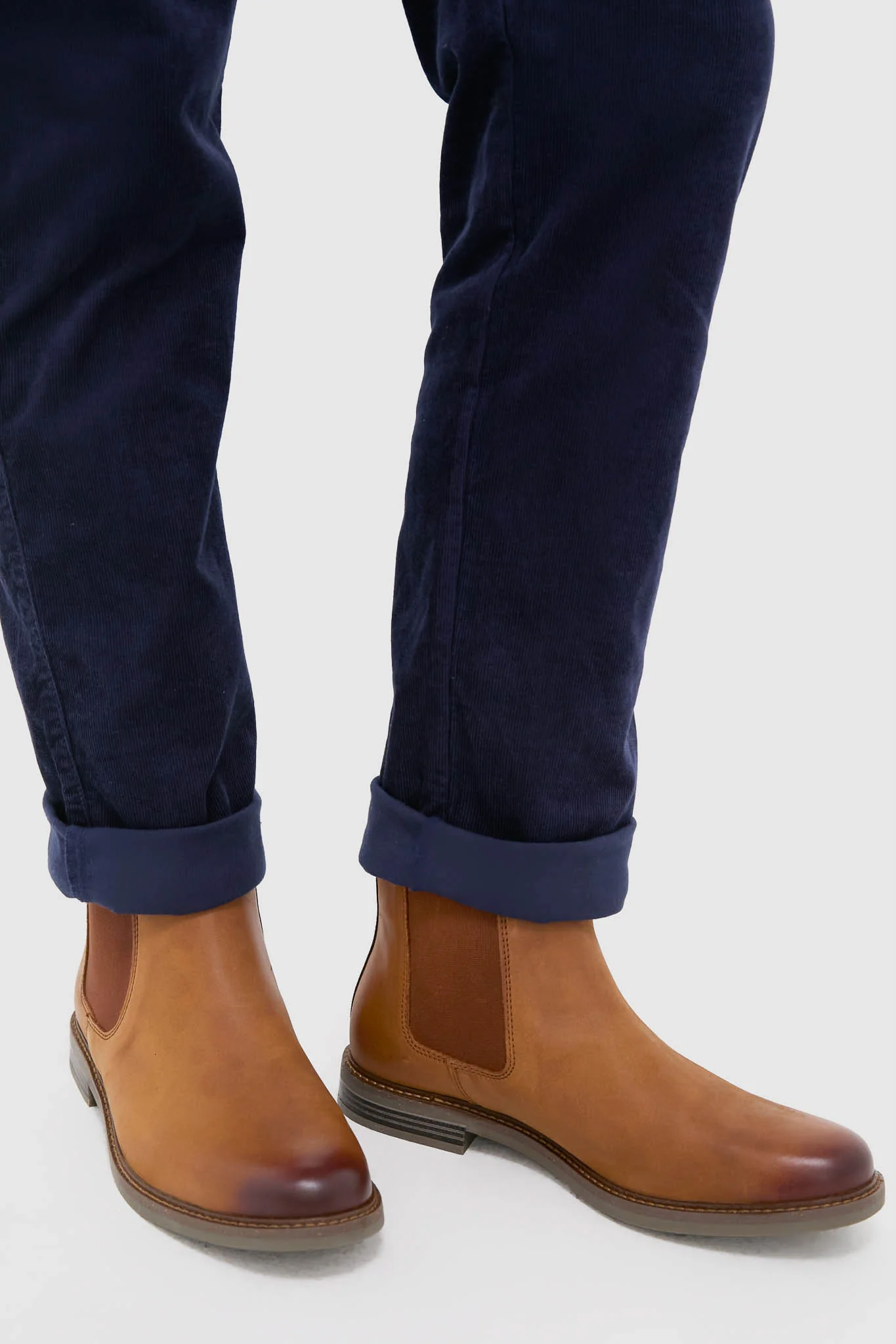 Dark Tan Farsley Chelsea Boots - Image 2