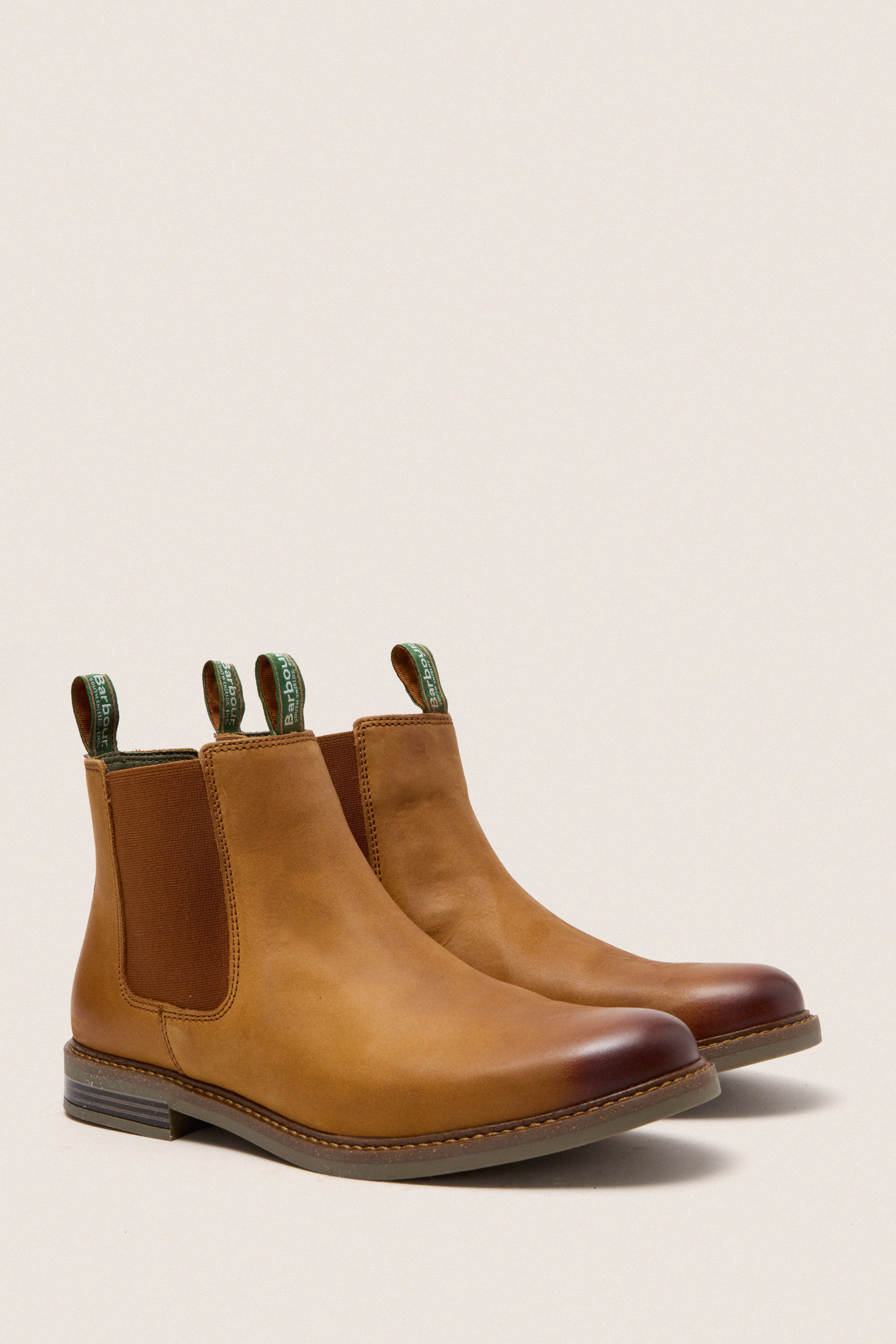 Dark Tan Farsley Chelsea Boots - Image 4