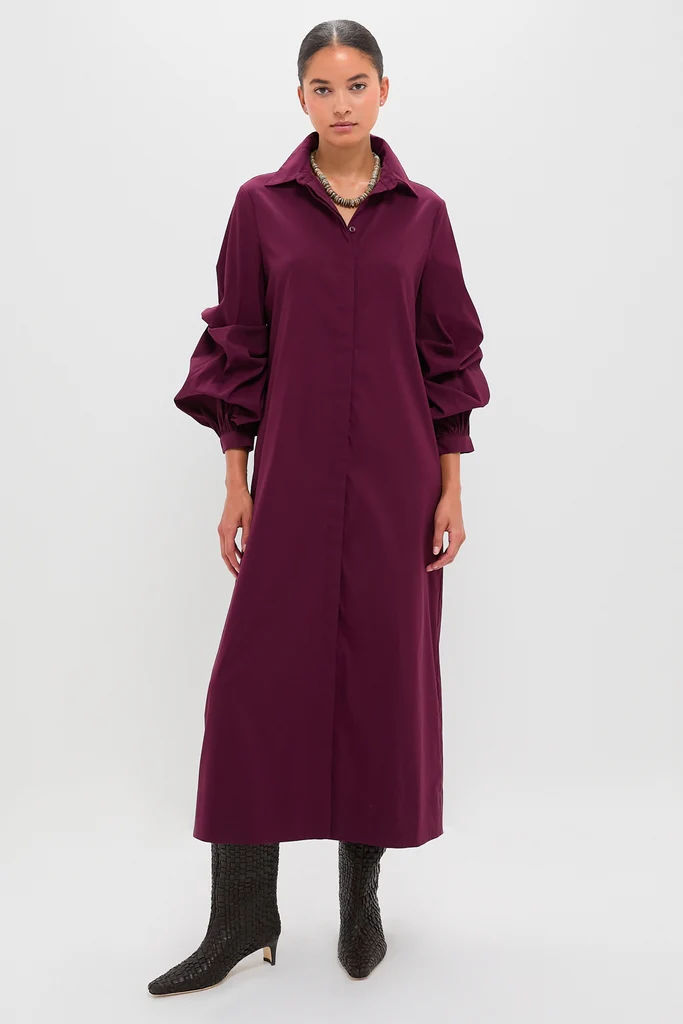 Dark Winetasting Alessia Maxi Dress - Image 6