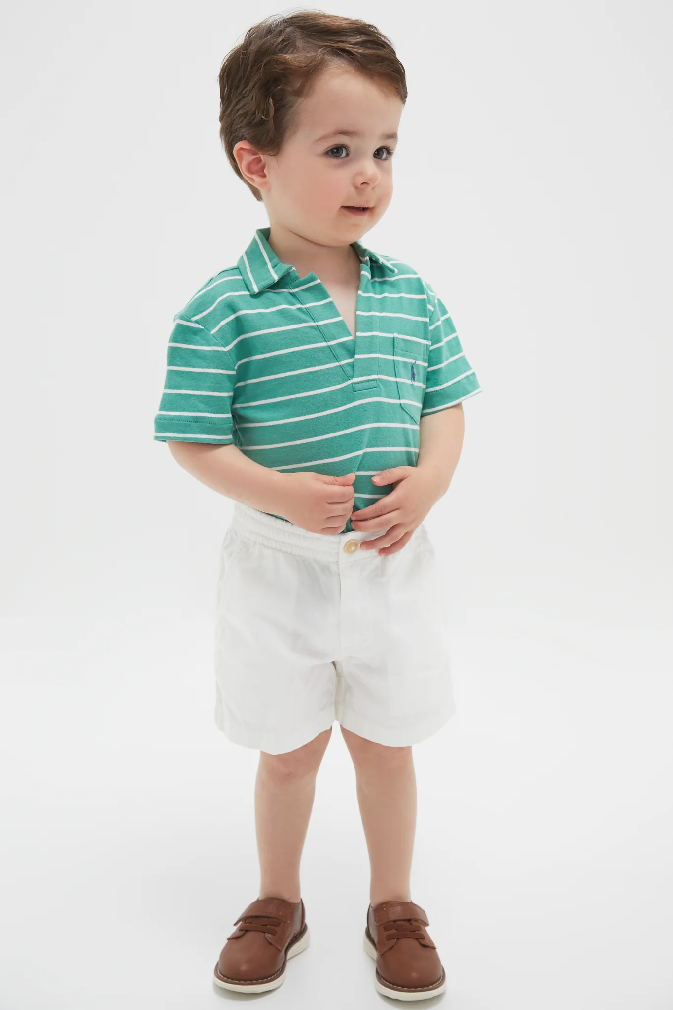 Deckwash White Parachute Twill Relaxed Fit Easy Short - Image 4