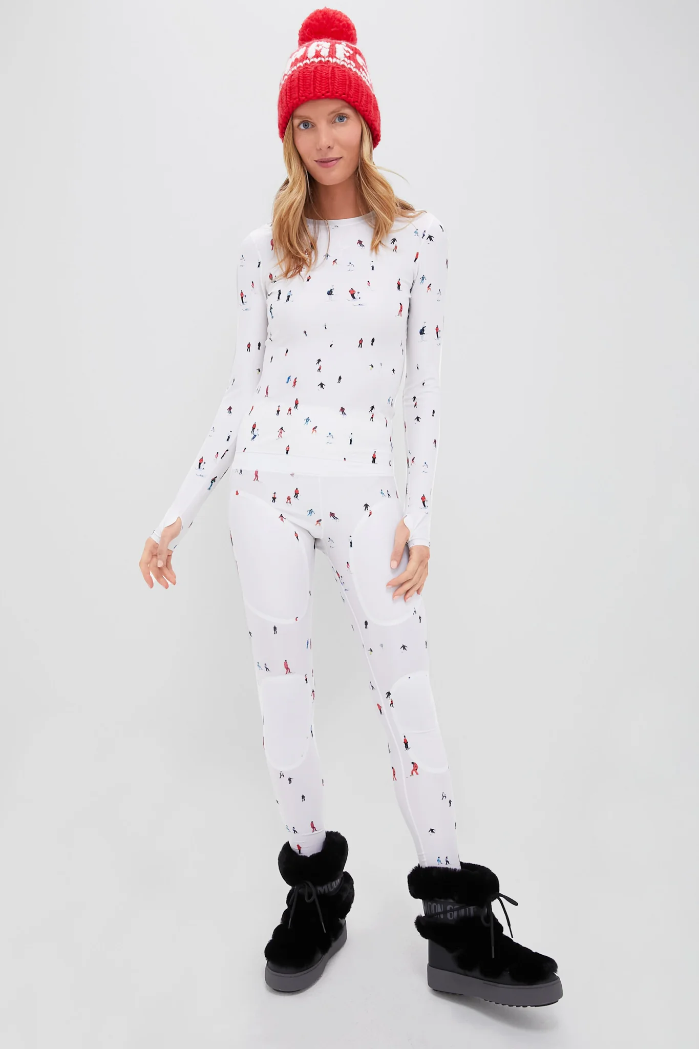 Dede Ski Print Perfect Active Legging - Image 2
