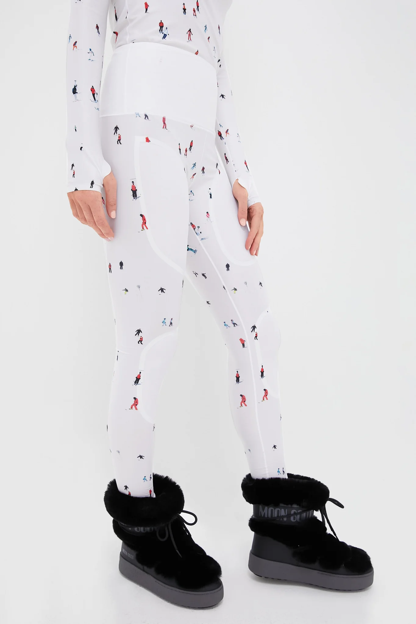 Dede Ski Print Perfect Active Legging - Image 3
