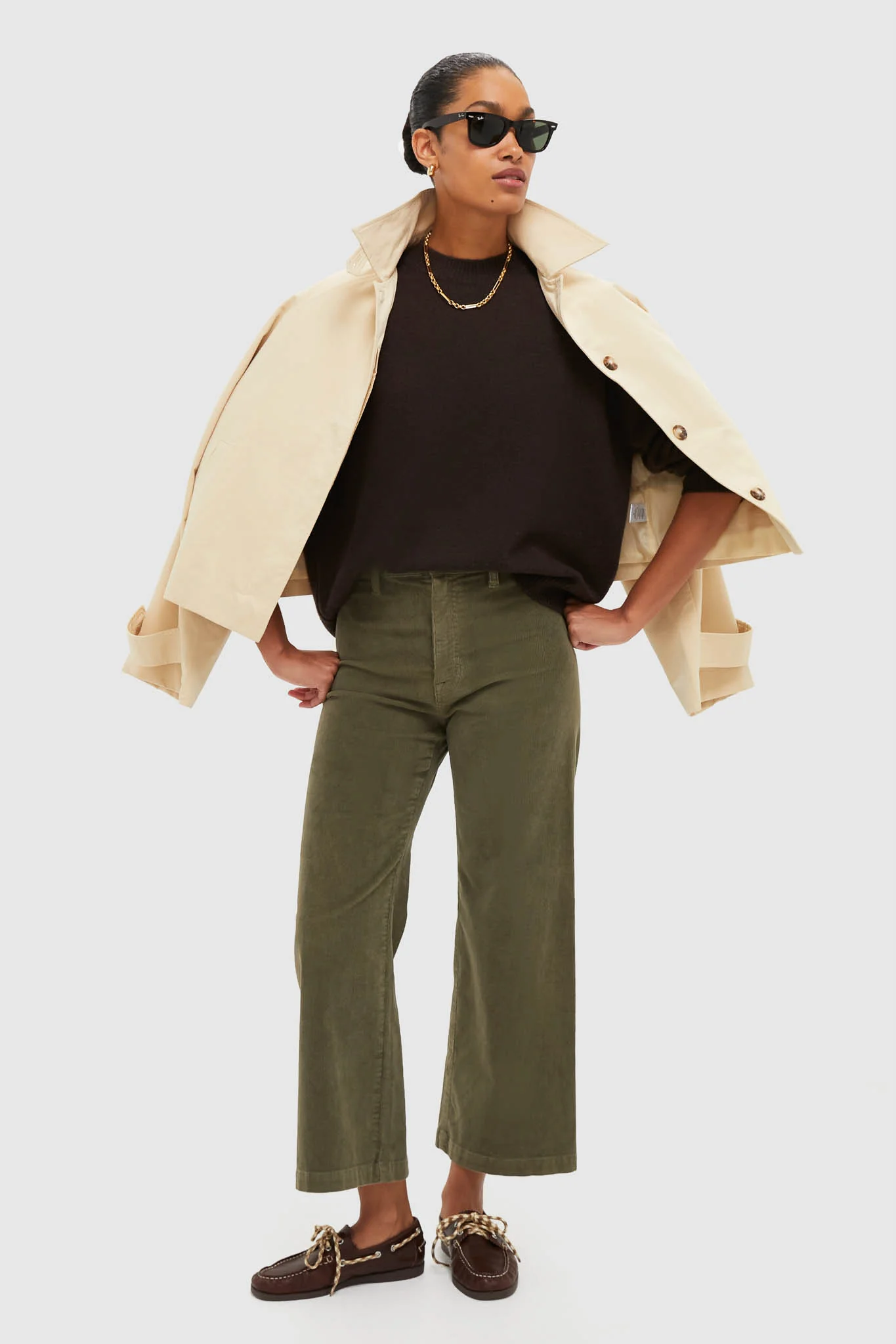 Deep Brown Lee Crew Sweater - Image 2