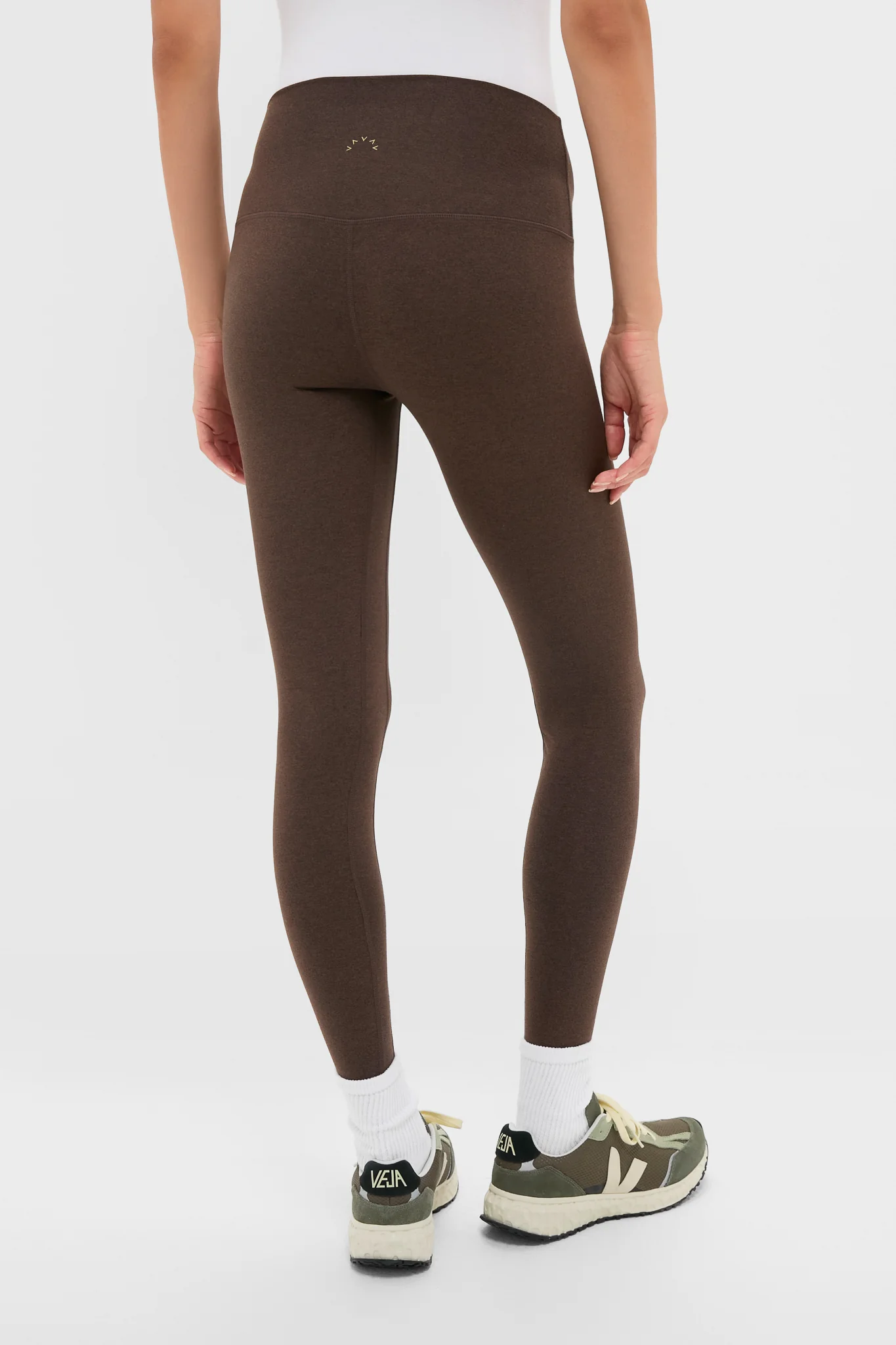 Deep Chocolate Marl Always Warm Stirrup Legging - Image 5