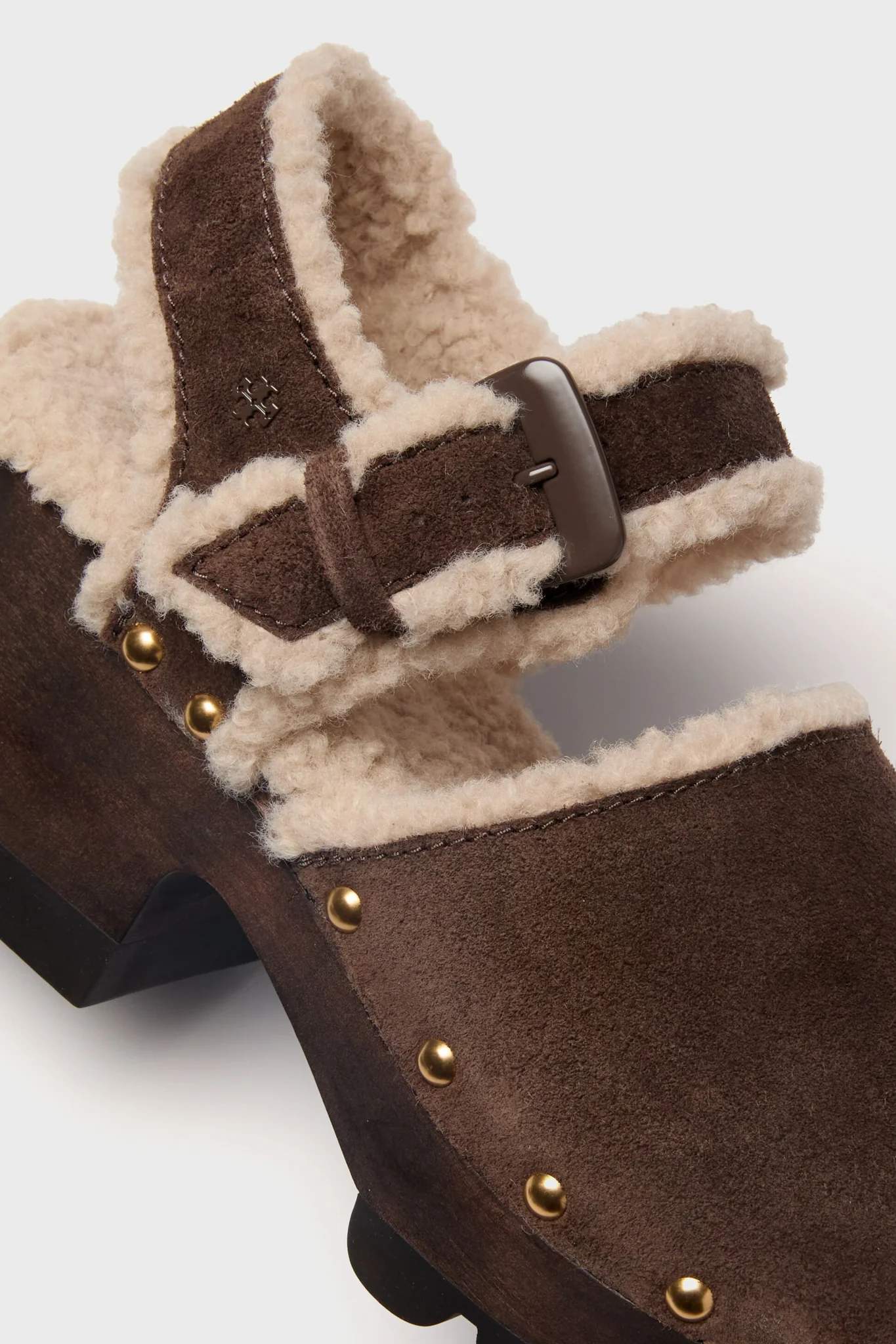 Deep Espresso Shearling Clog - Image 5