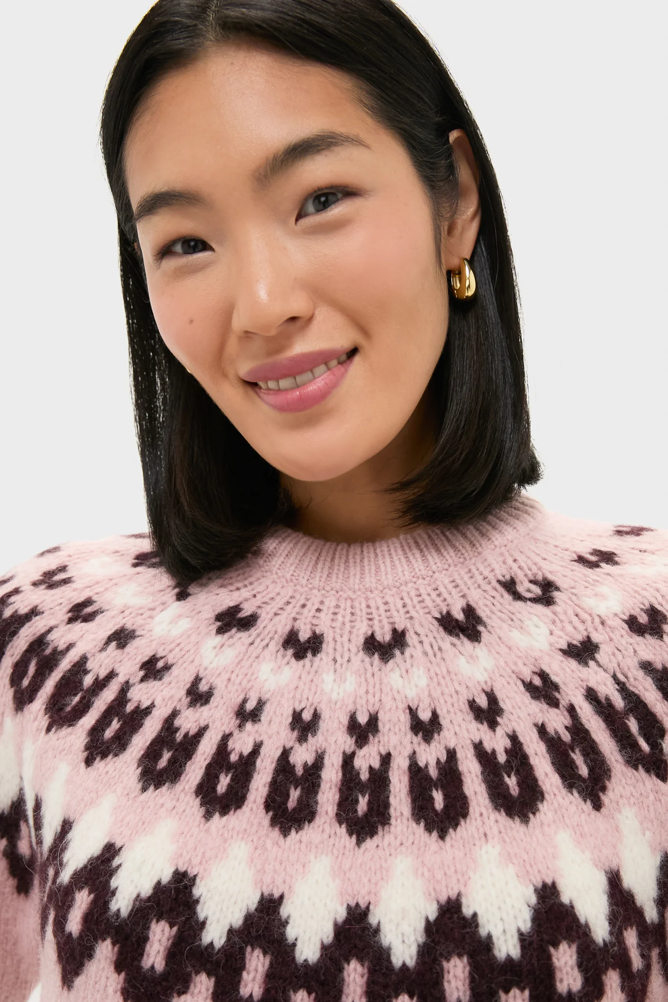 Deep Petal Multi Anne Fairisle Pullover - Image 5