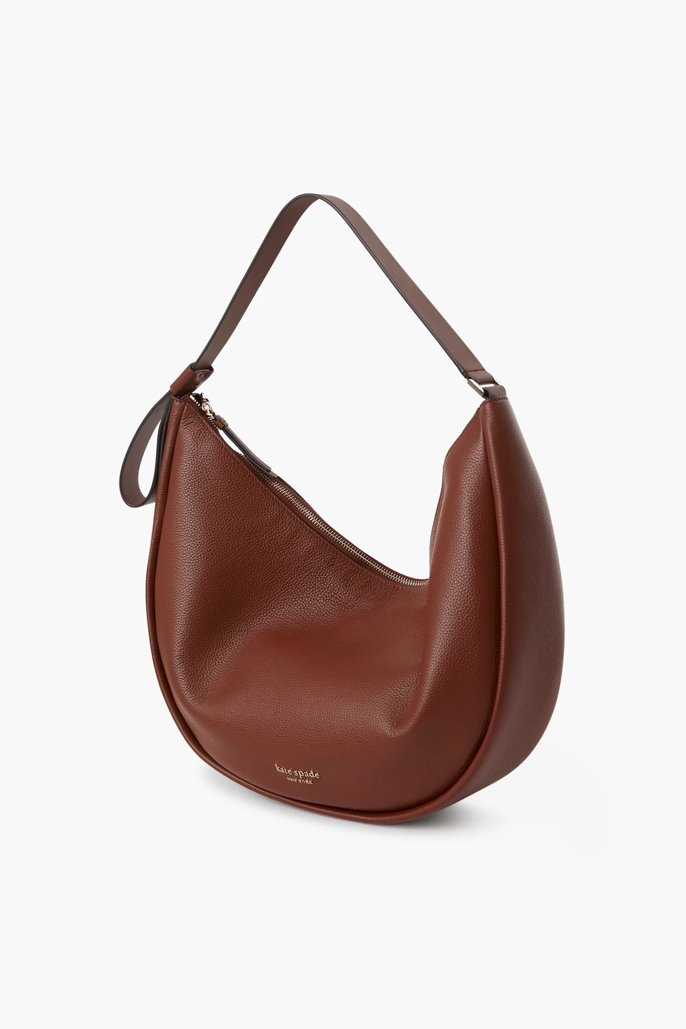 Deep Umber Smile Large Shoulder Bag - Image 4