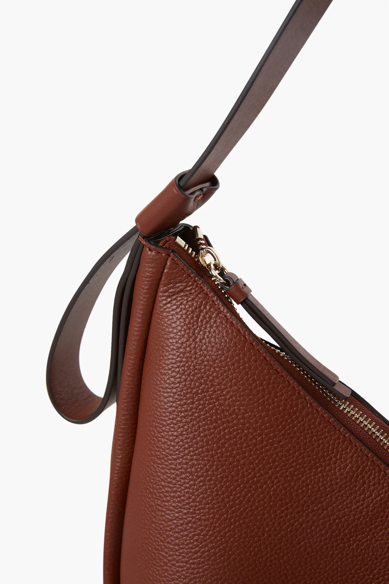 Deep Umber Smile Large Shoulder Bag - Image 5