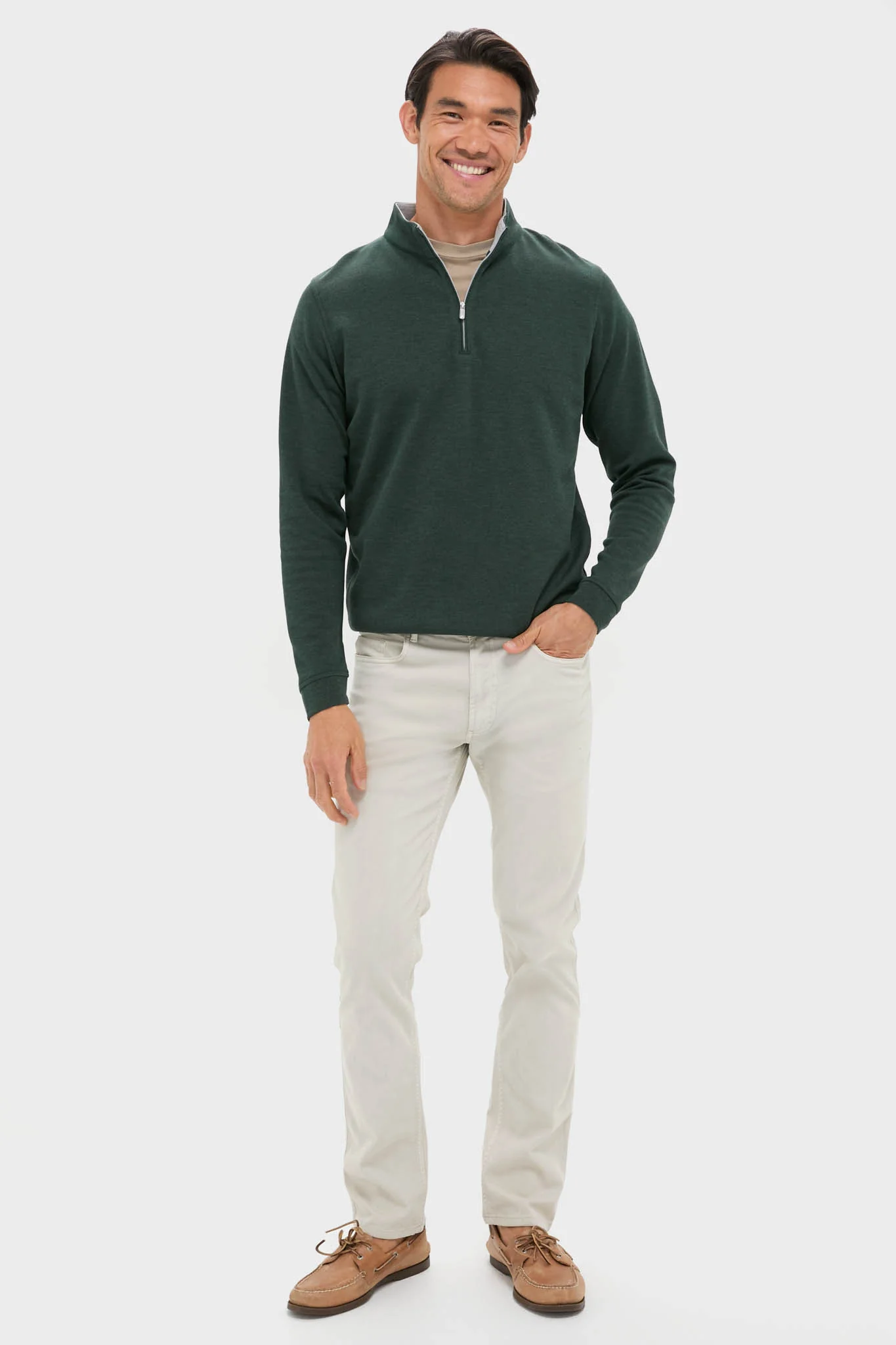 Deep Verdant Crown Comfort Pullover - Image 2