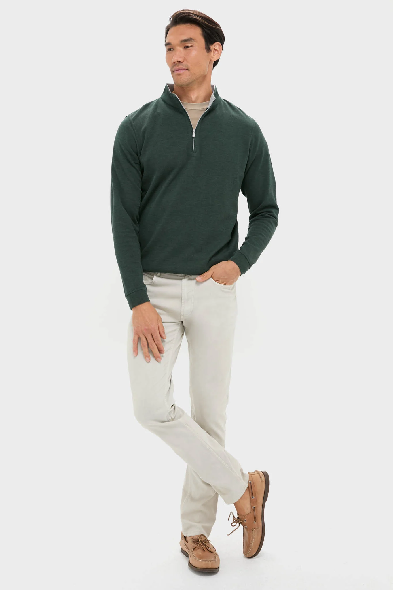 Deep Verdant Crown Comfort Pullover - Image 6