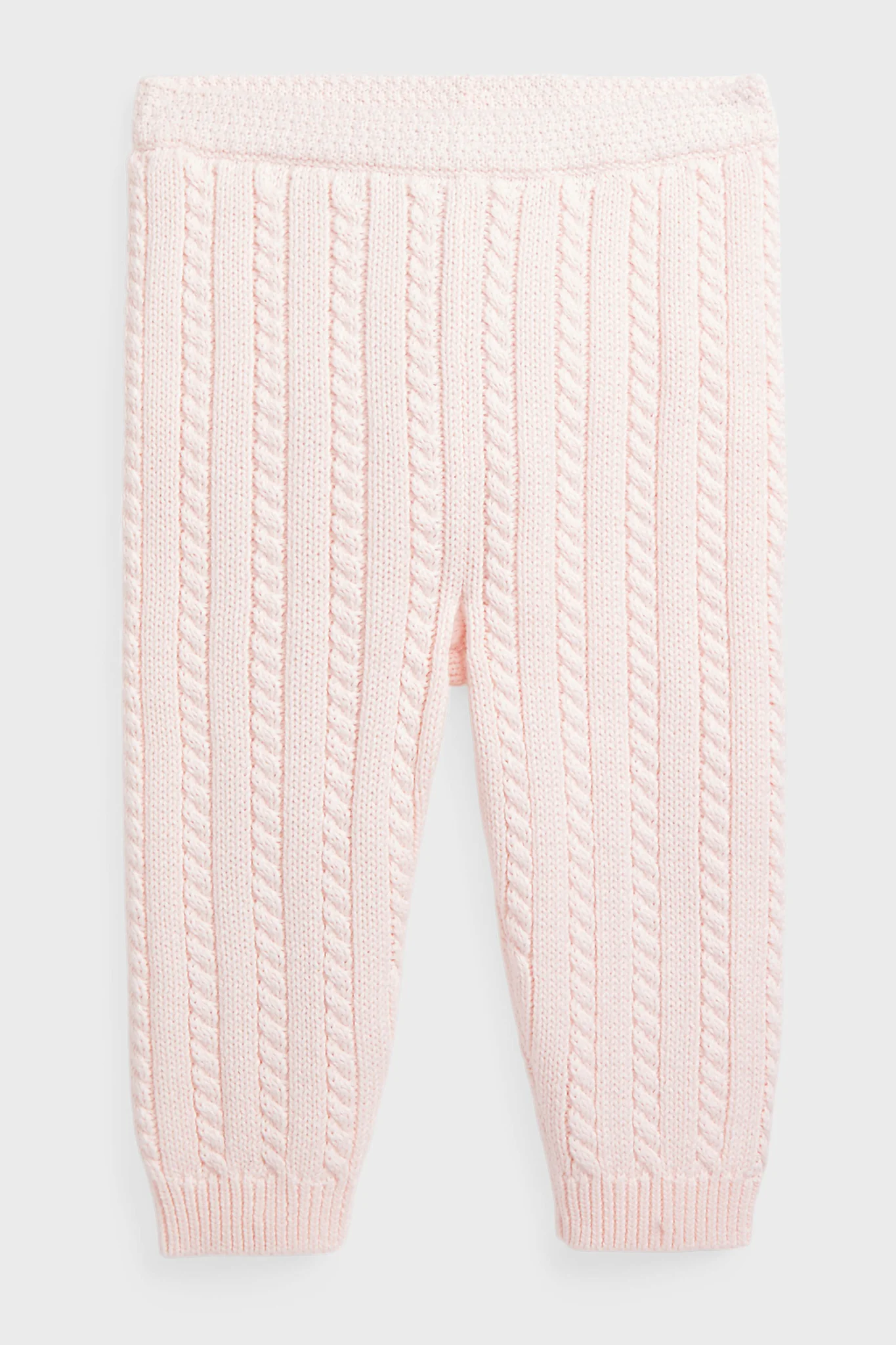 Delicate Pink Organic Cotton Sweater Pant - Image 2