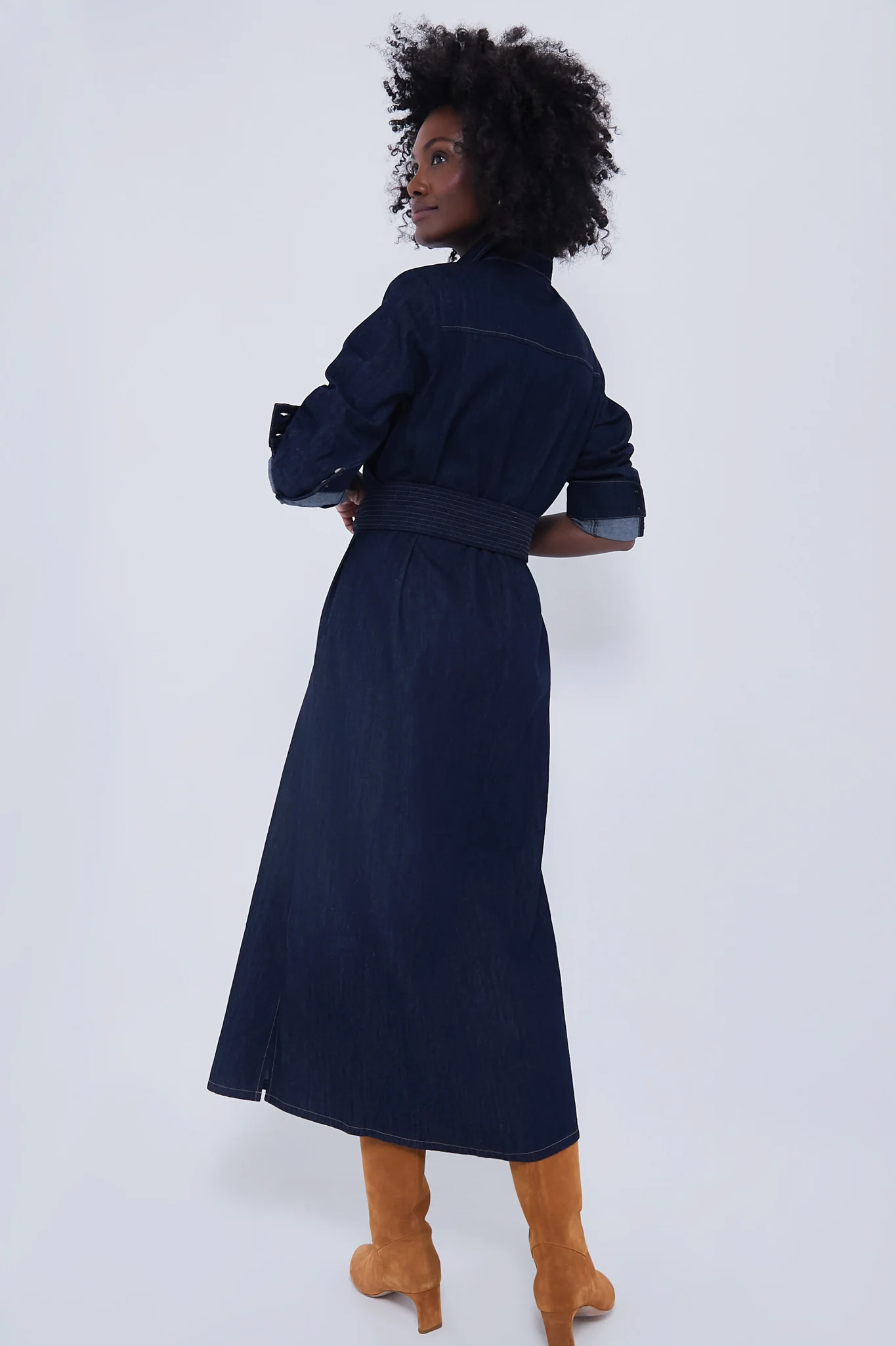 Denim Chessie Dress - Image 4