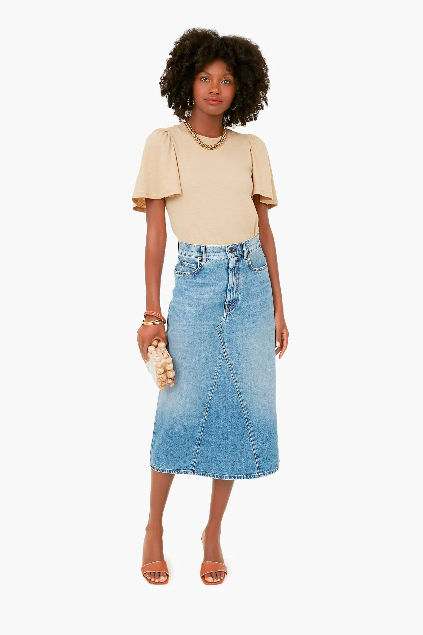 Denim Fiordi Skirt - Image 2