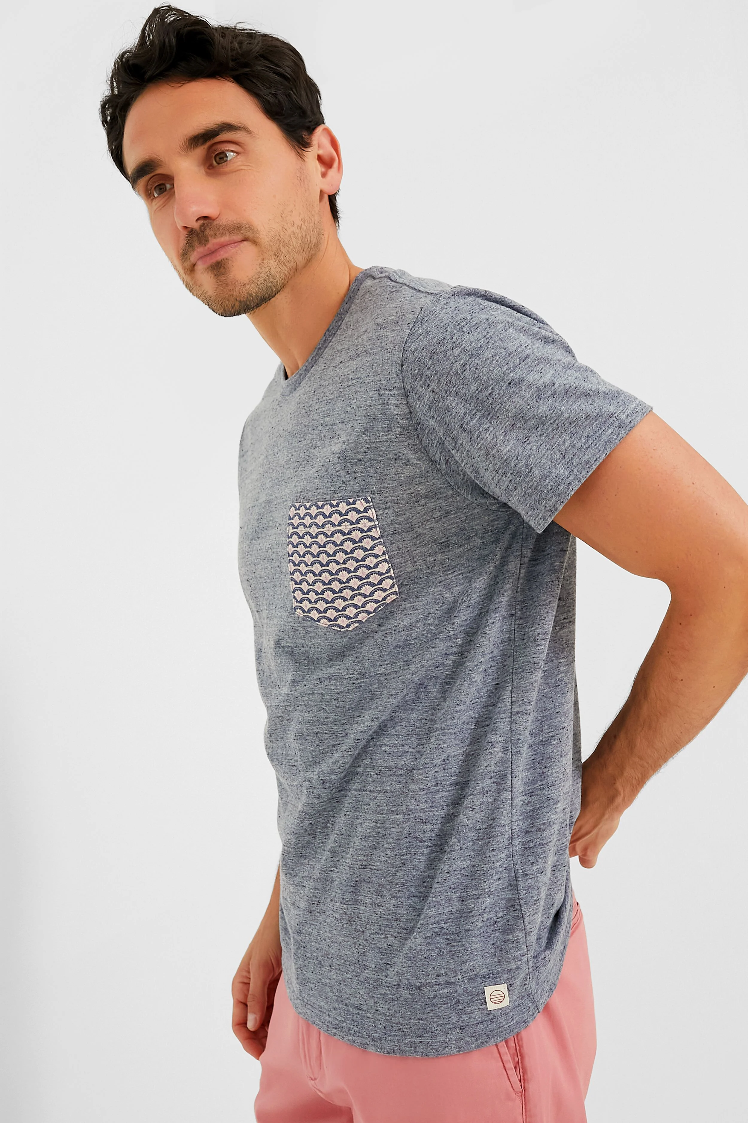 Denim Neps Signature Pocket Tee - Image 3