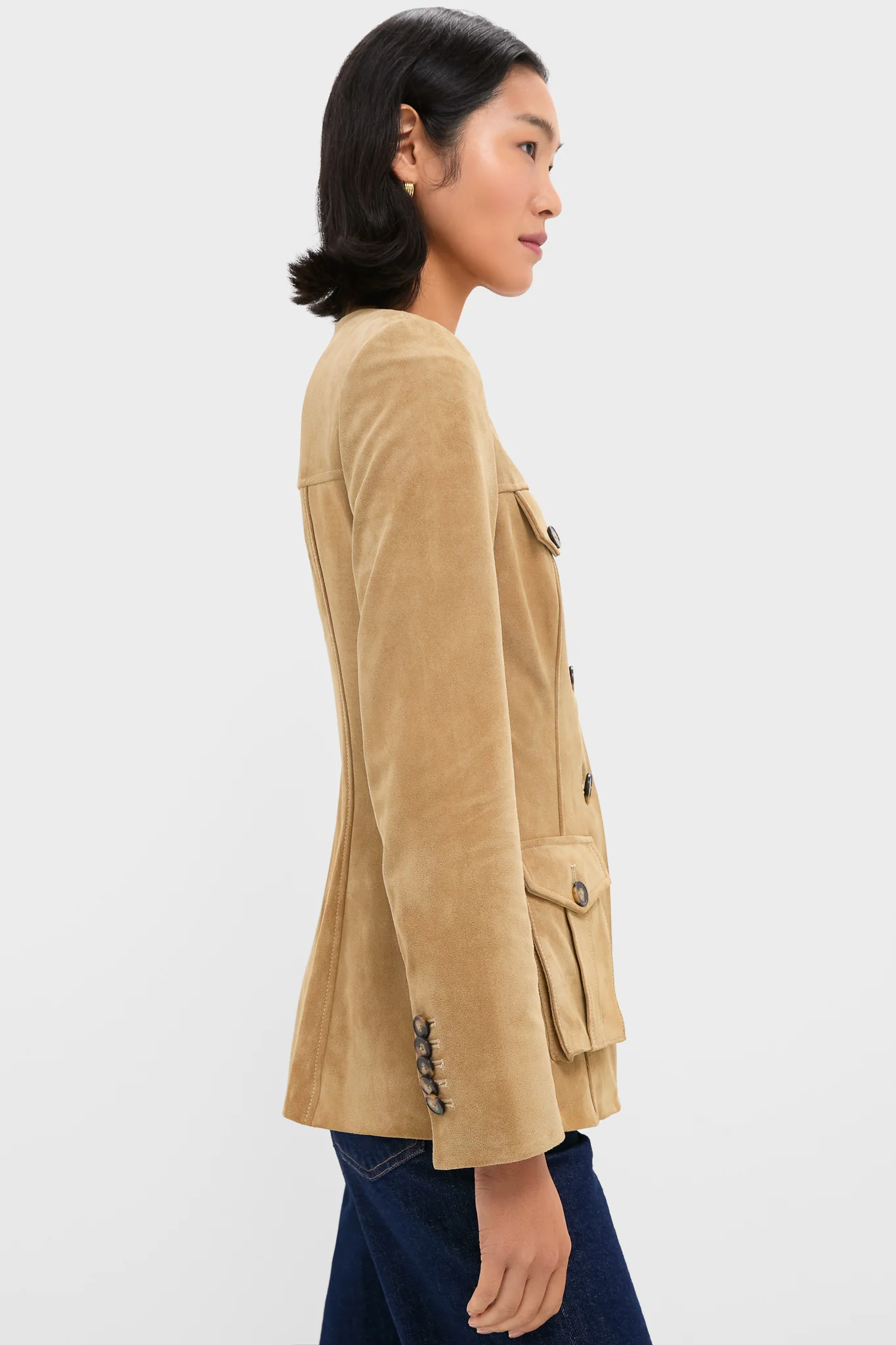Desert Khaki Cargo Orrin Jacket - Image 3
