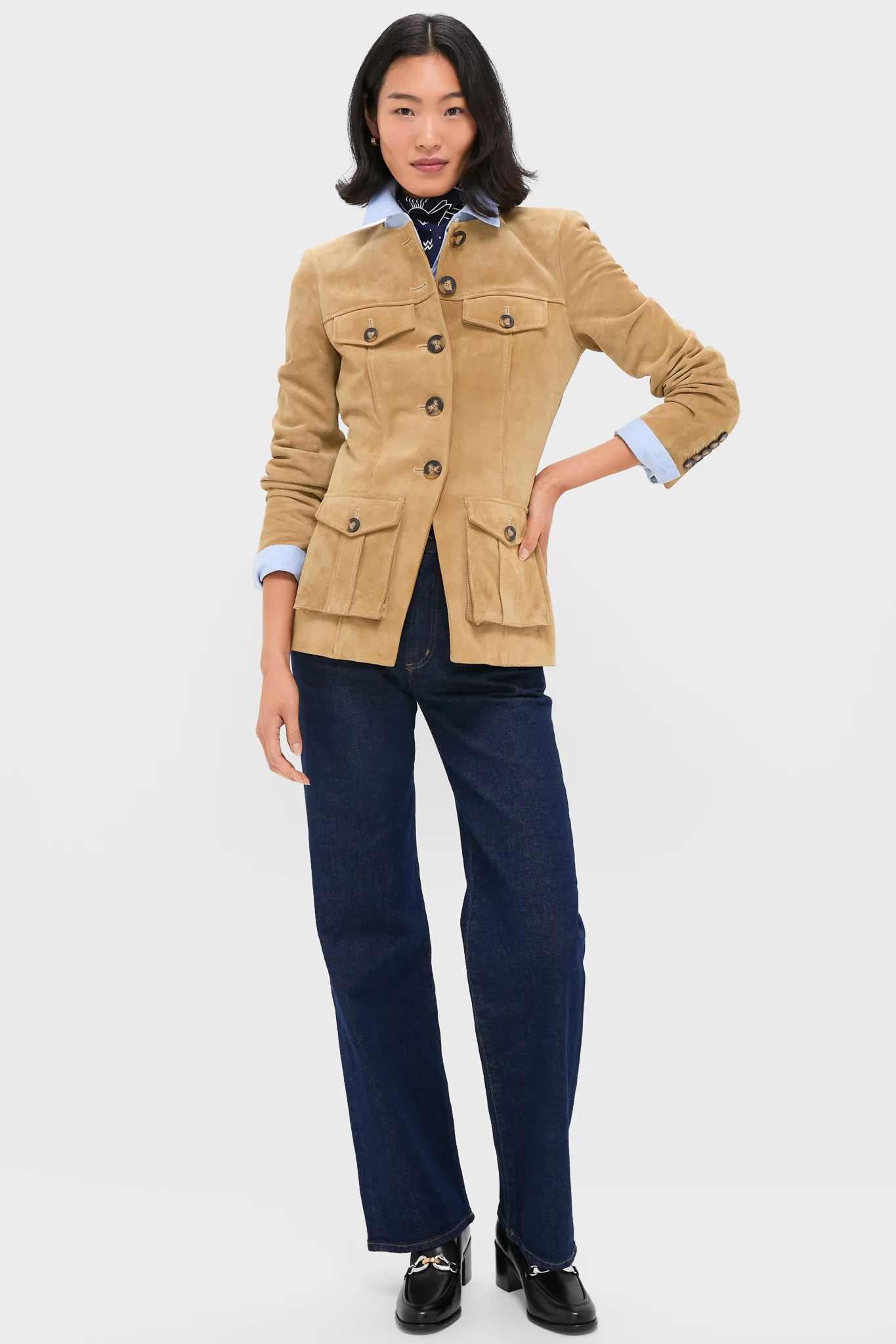 Desert Khaki Cargo Orrin Jacket - Image 6