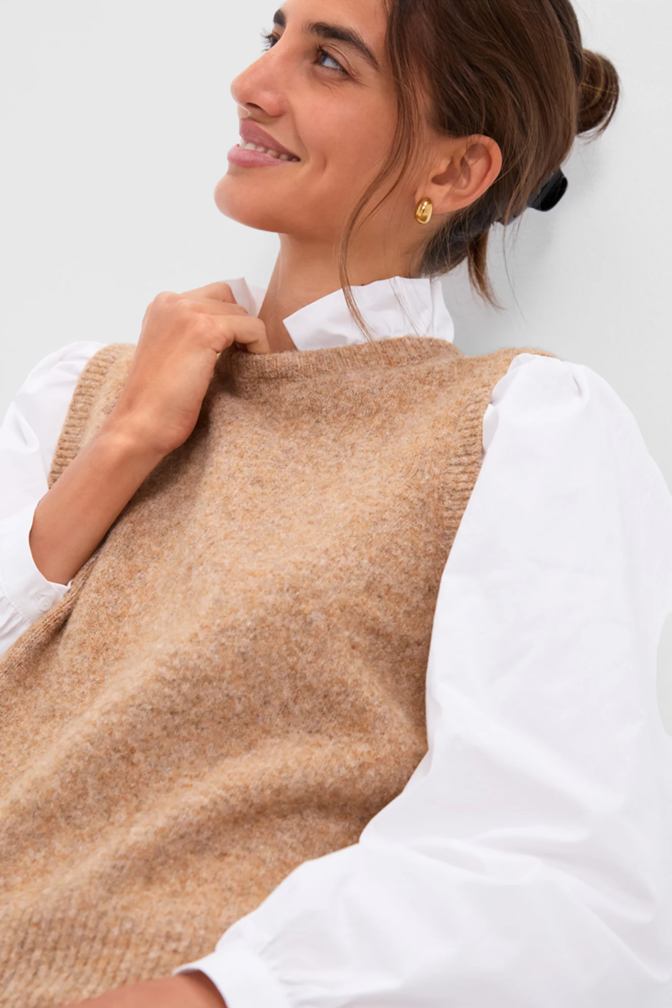 Desert Melange Ella Sweater Blouse - Image 5