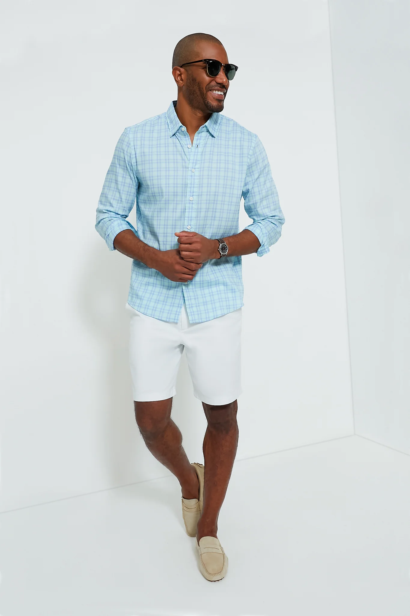 Destin Shores Plaid Movement Shirt - Image 2