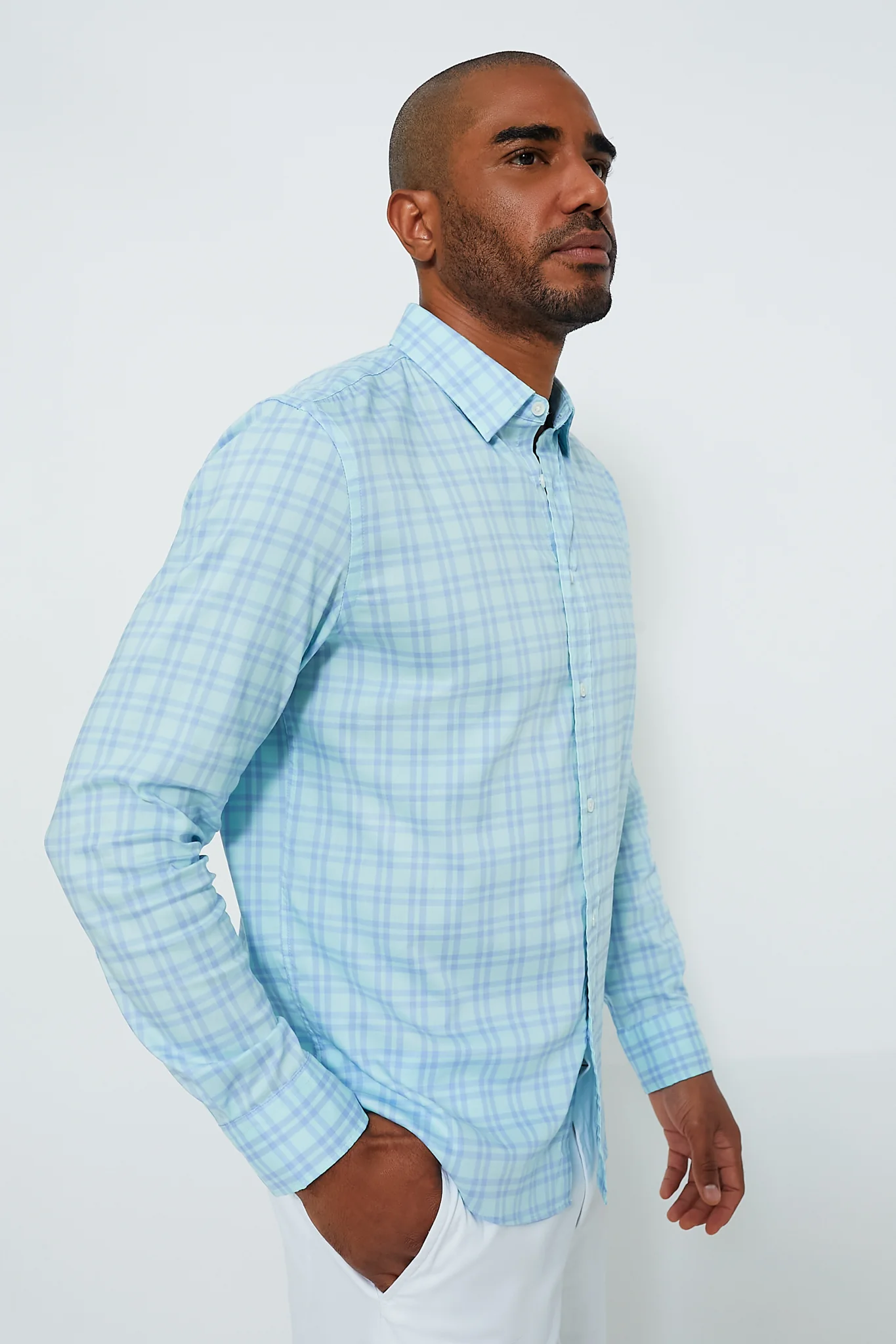 Destin Shores Plaid Movement Shirt - Image 3