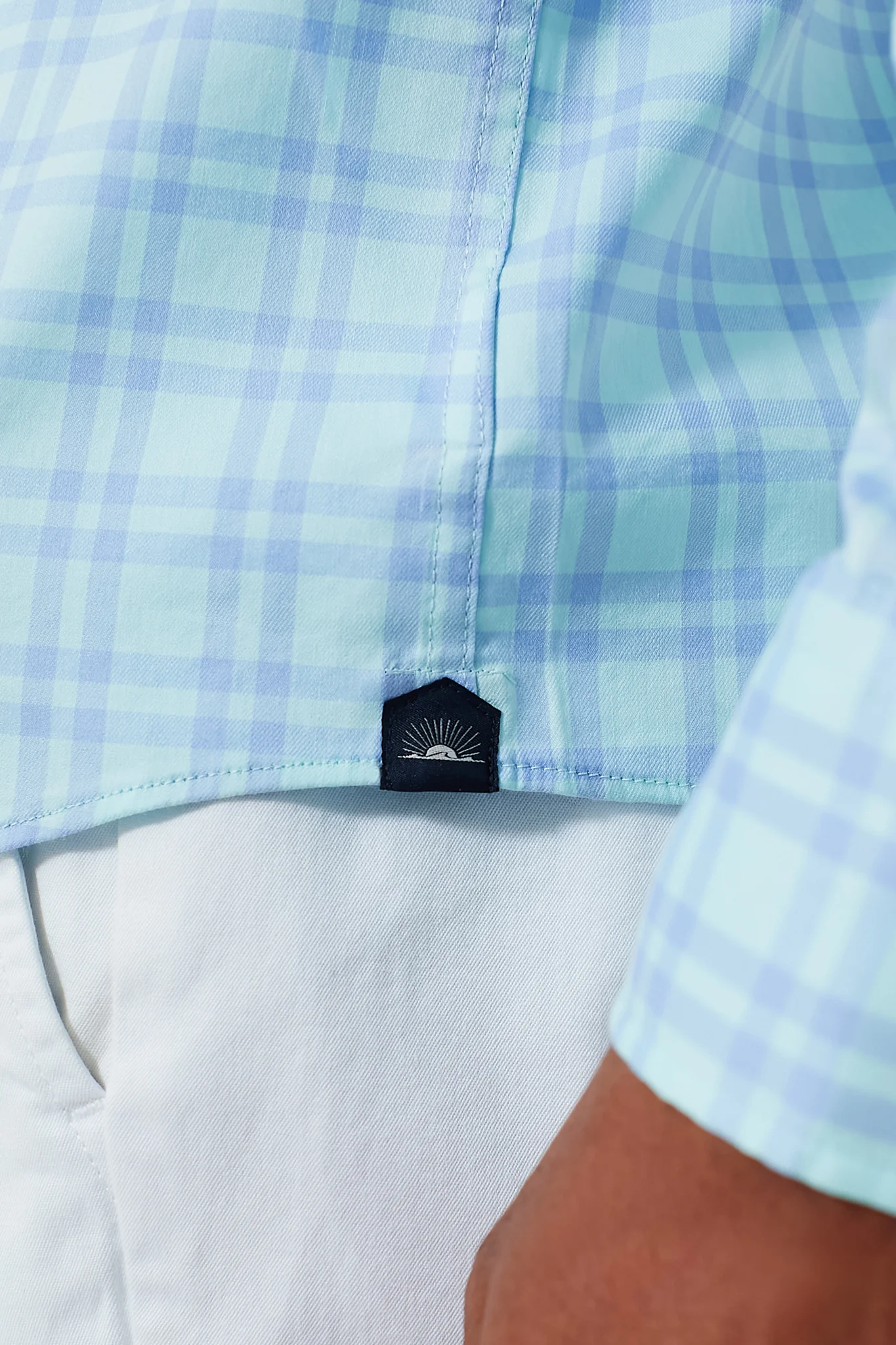 Destin Shores Plaid Movement Shirt - Image 6
