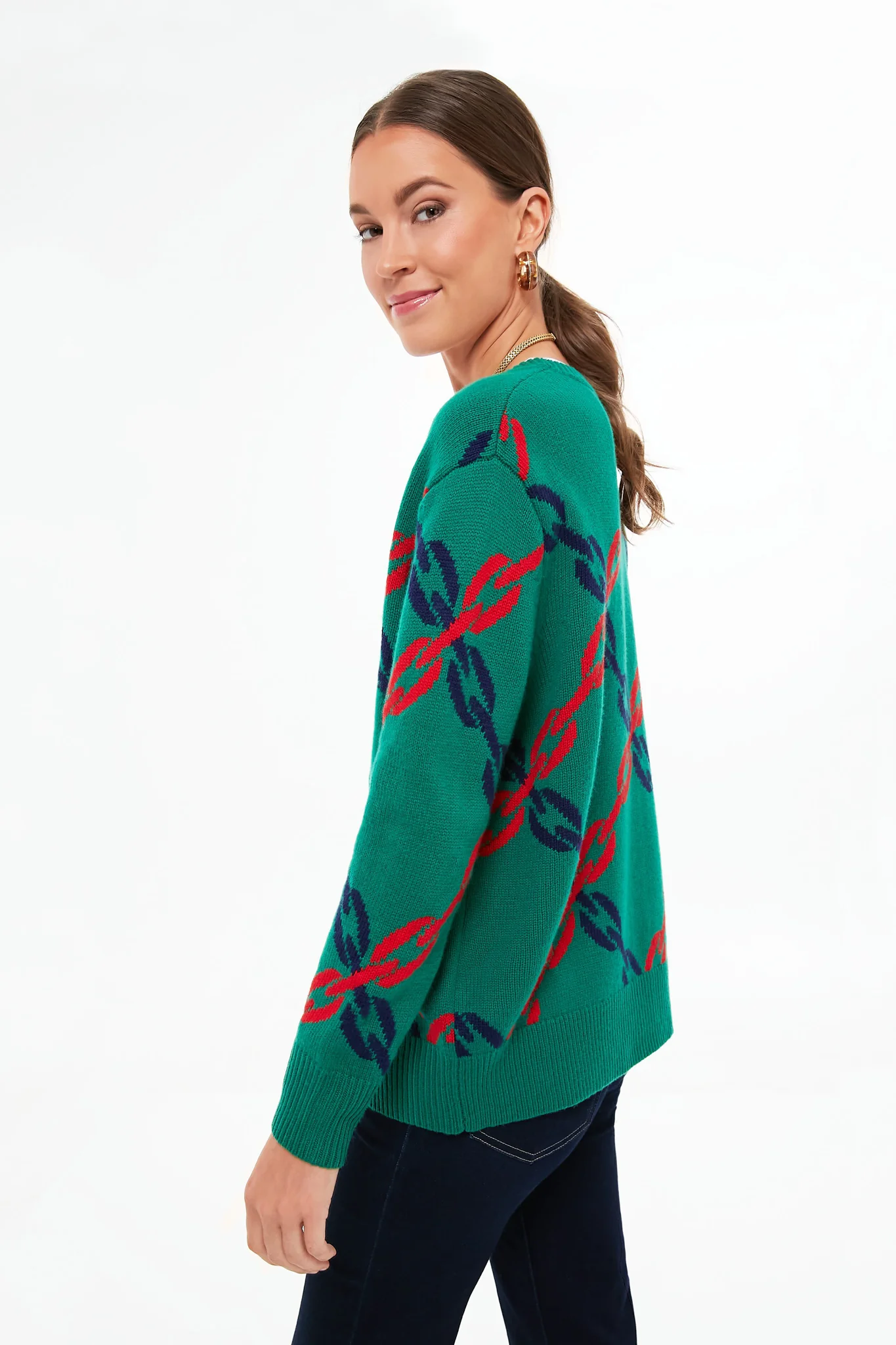Diagonal Chains Papi Cardigan - Image 3